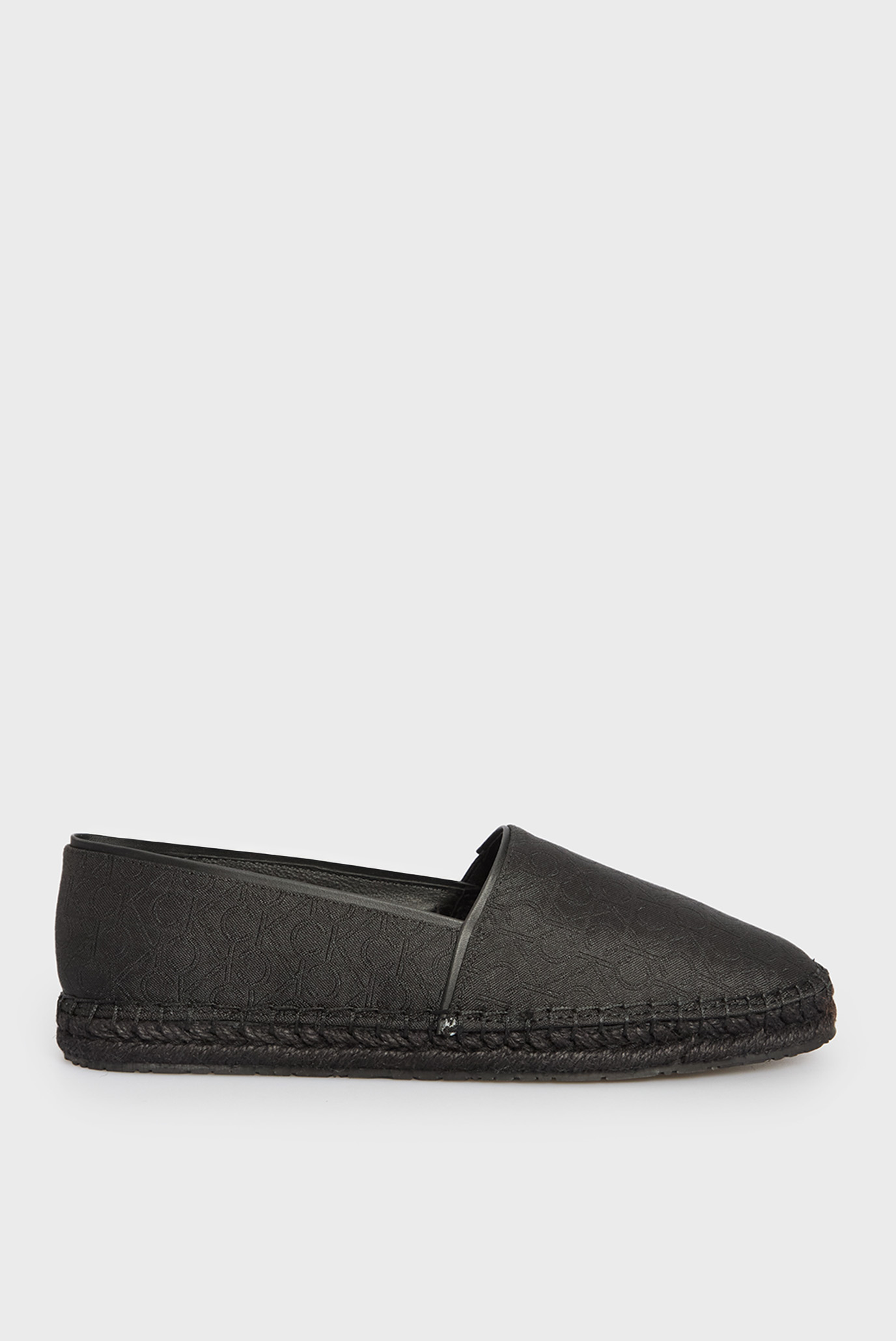 Женские черные эспадрильи с узором FLAT ESPADRILLE - JACQ Черный 38 Calvin Klein HW0HW02467 Женские черные эспадрильи с узором FLAT ESPADRILLE - JACQ Черный 38 Calvin Klein HW0HW02467