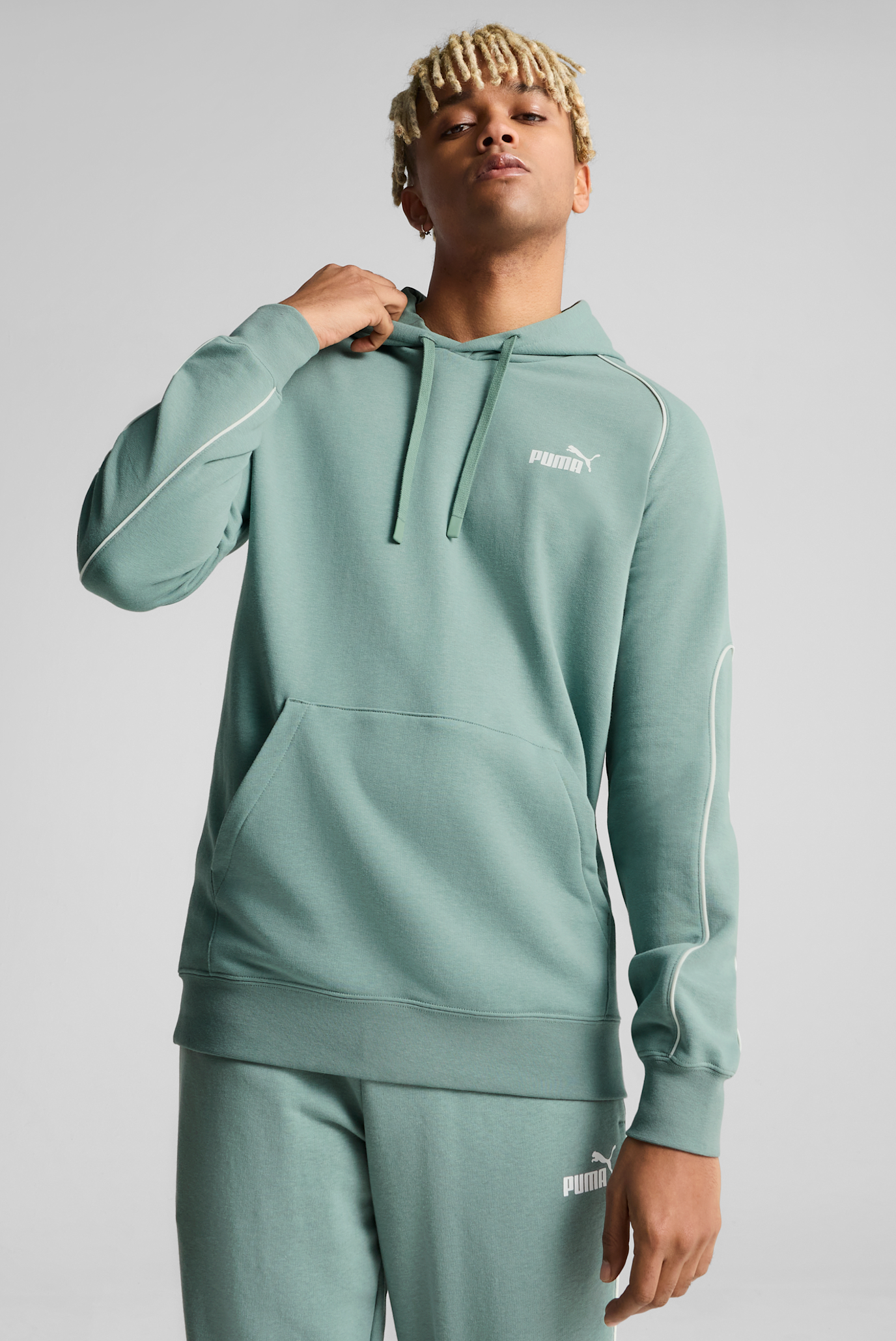 Чоловіче м'ятне худі PUMA Sport Hoodie Men 1