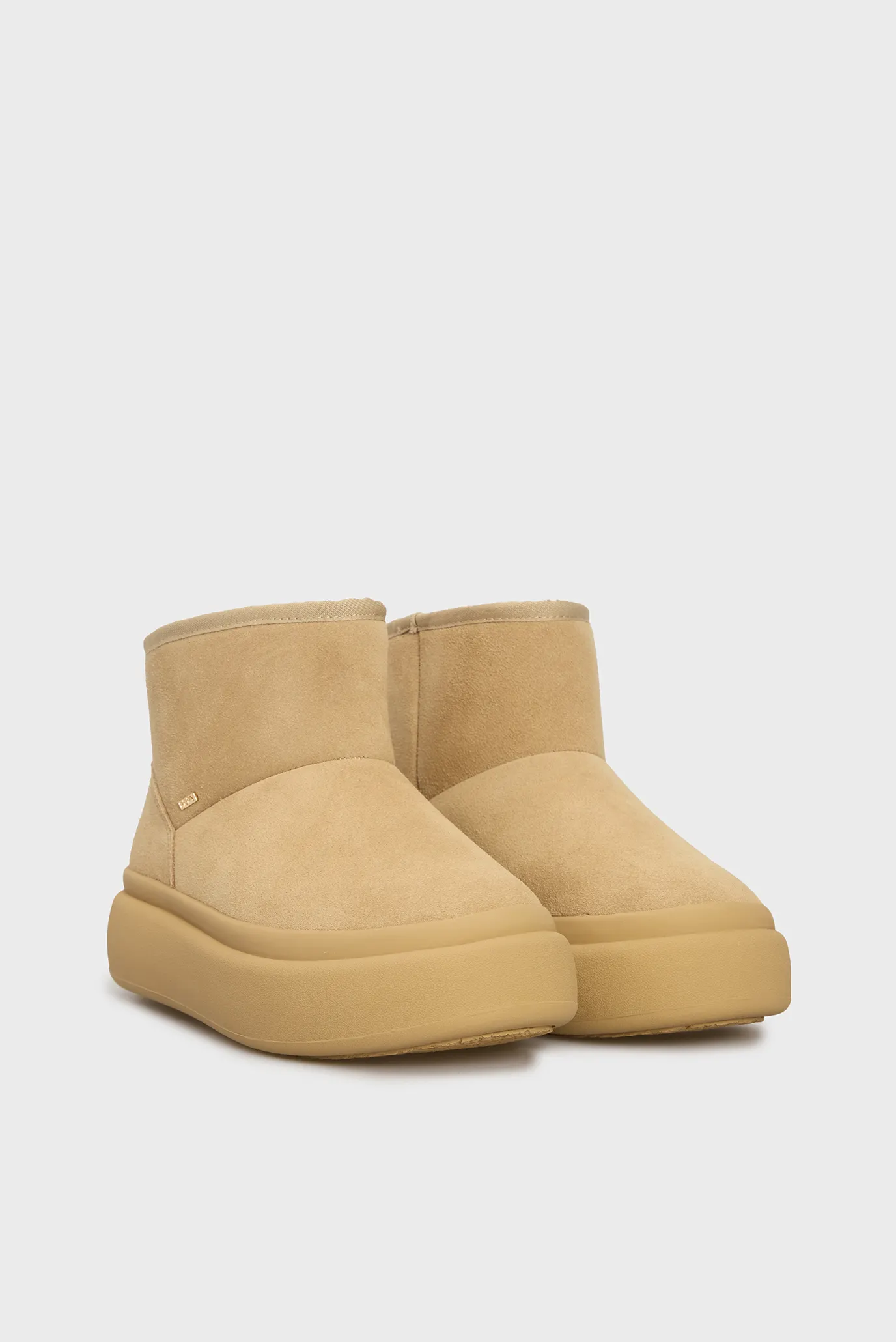 Женские бежевые угги Malmо 3