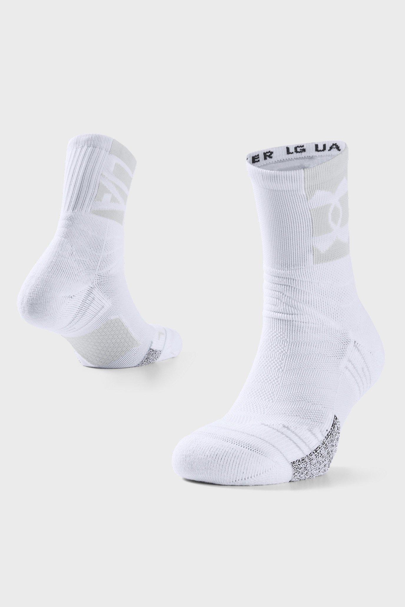 Білі шкарпетки UA Playmaker Crew 1