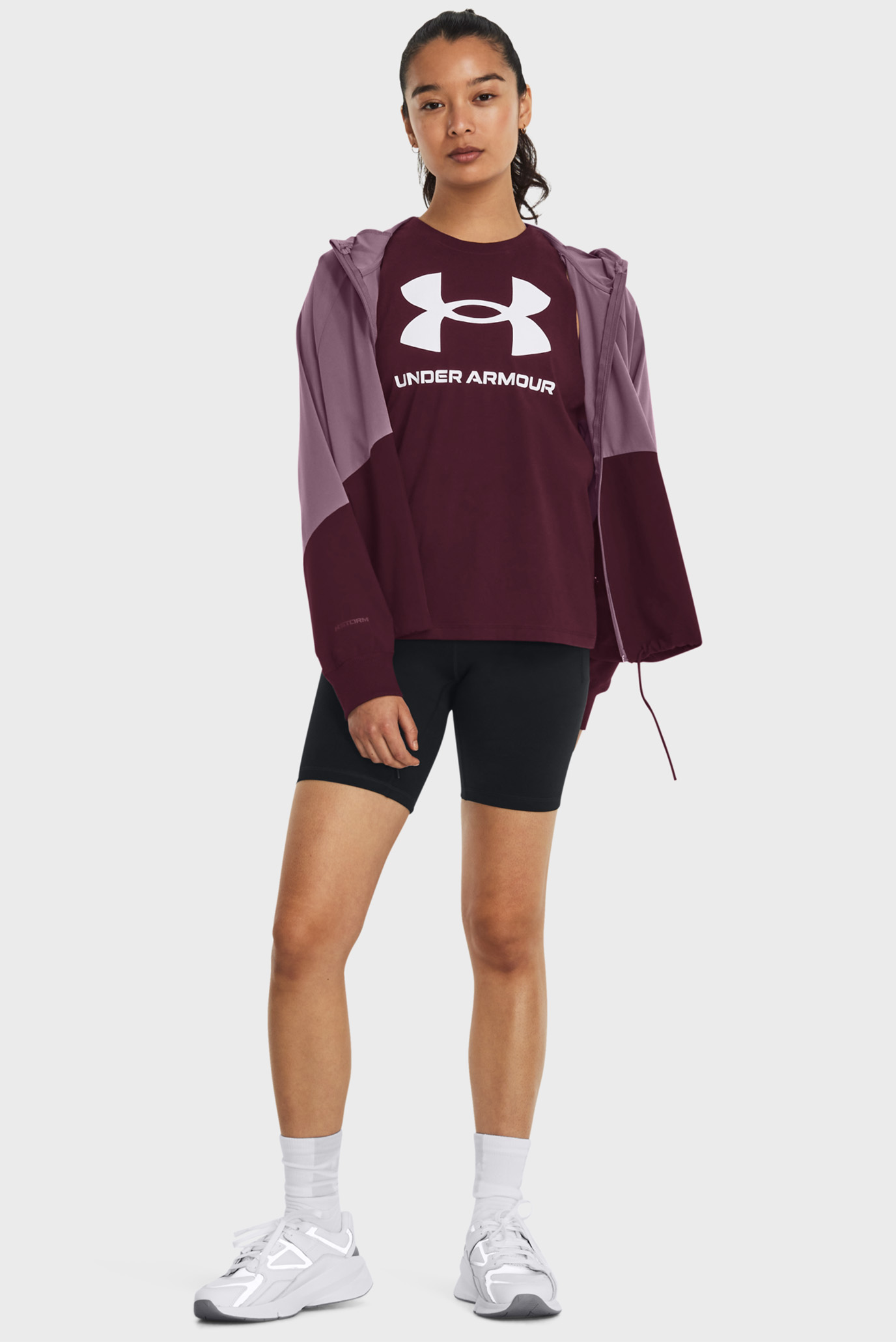 Женская ветровка Woven FZ Jacket Under Armour 1369889-500 — MD-Fashion