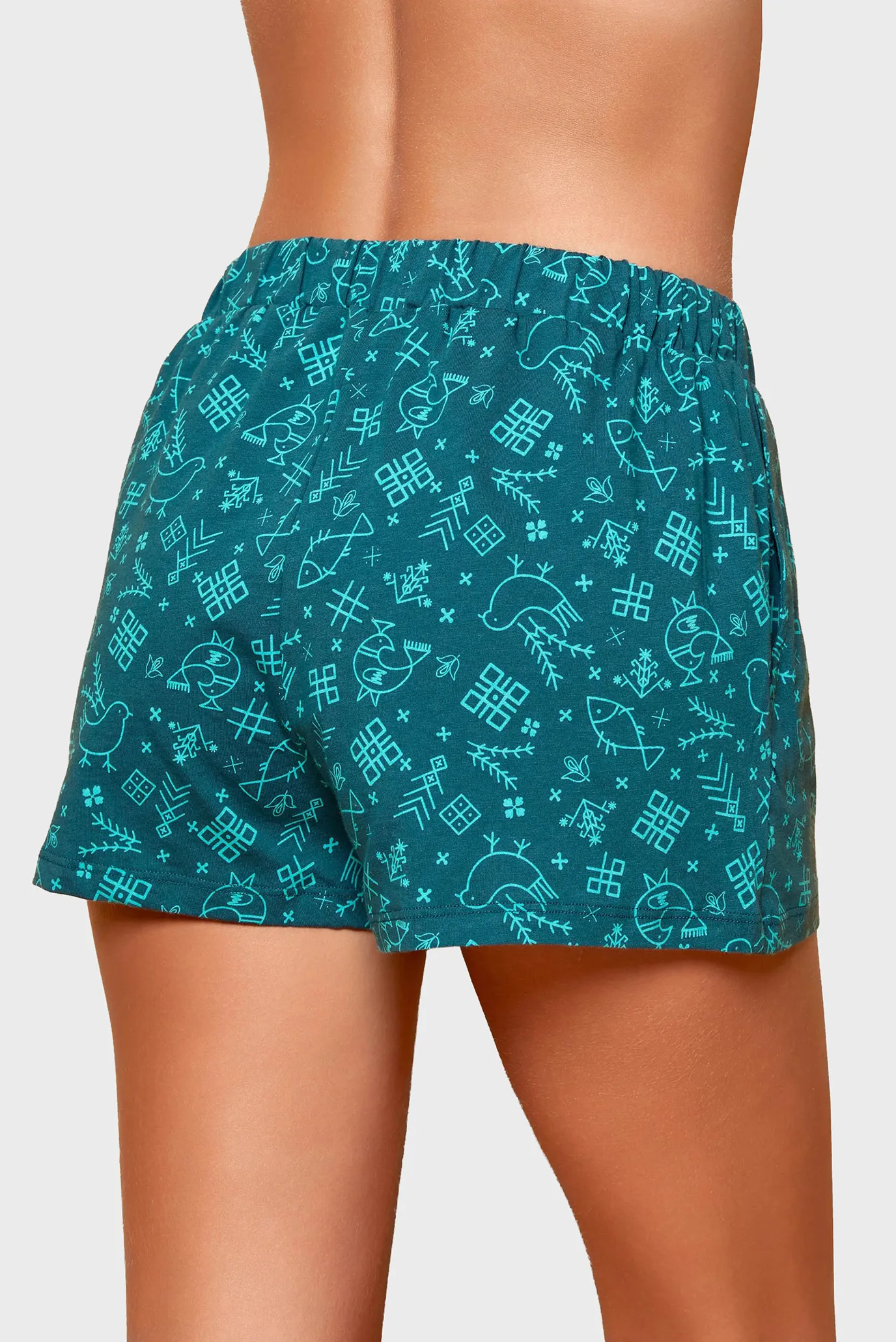 Жіноча піжама (майка, шорти) 5