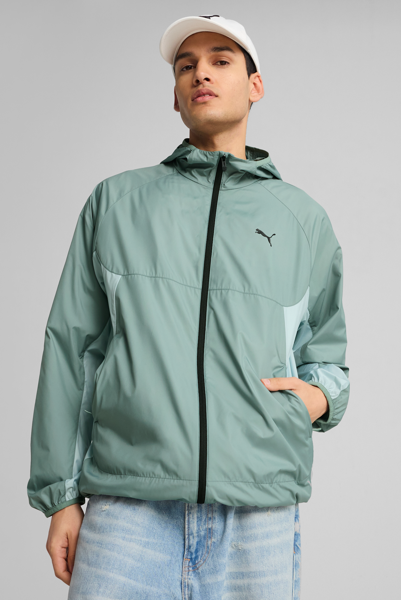 Мужская мятная ветровка Packlite Windbreaker Men 1