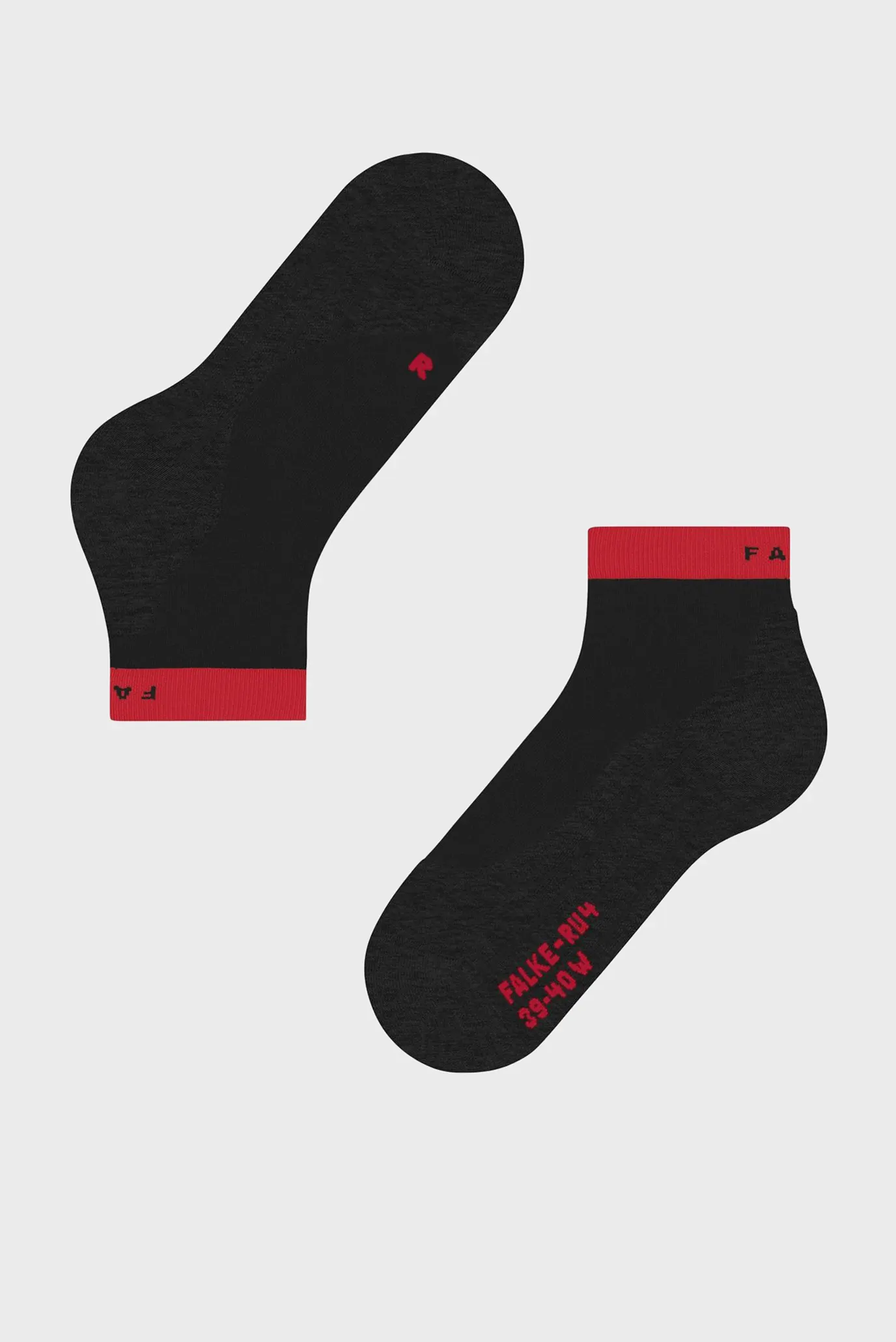 Чоловічі чорні шкарпетки RU4 ENDURANCE SHORT 5