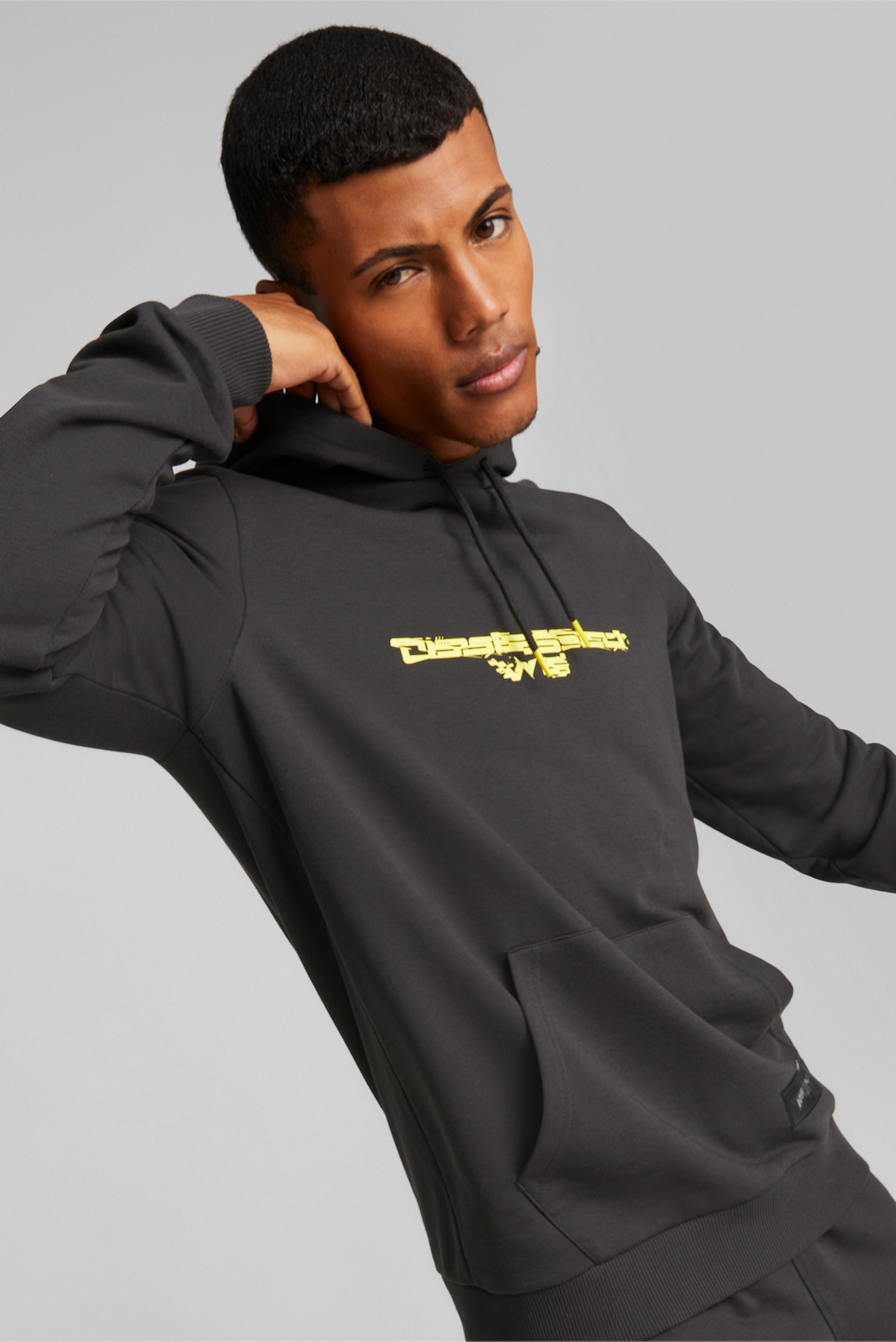 Мужское черное худи PUMA x NAVI Esports Hoodie Men 1