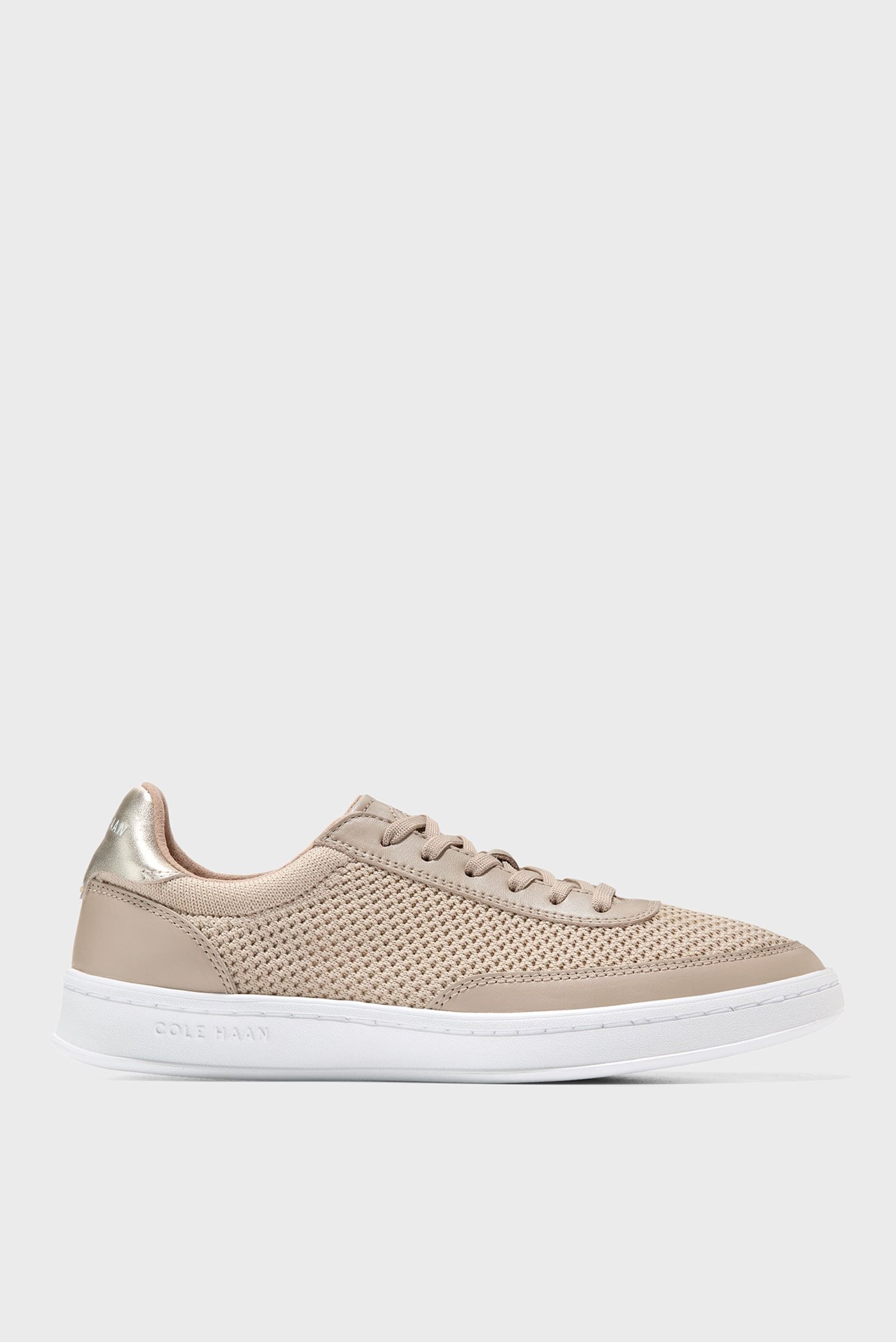 Женские бежевые кеды GrandPrø Leisure Knit Sneaker 1