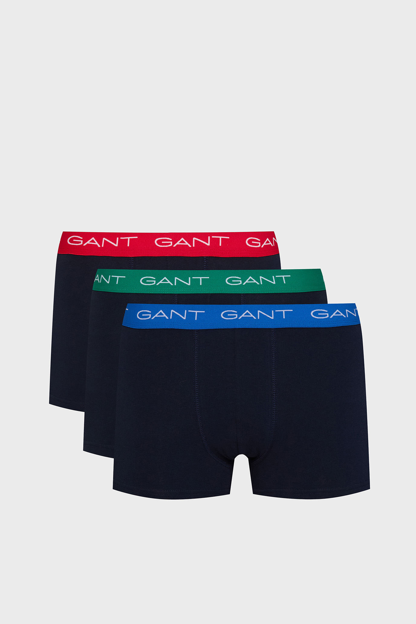 Мужские темно-синие боксеры (3 шт) TRUNK 3 PACK Синий L Gant 902513003 Мужские темно-синие боксеры (3 шт) TRUNK 3 PACK Синий L Gant 902513003