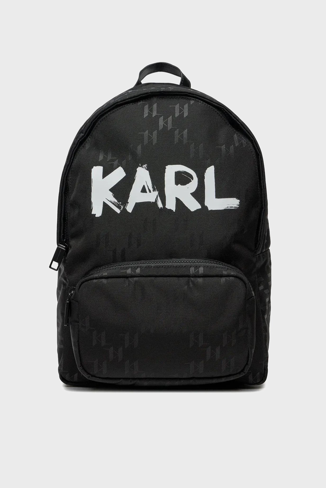 Мужской черный рюкзак с узором ETCH Черный ONESIZE Karl Lagerfeld 236M3055 Мужской черный рюкзак с узором ETCH Черный ONESIZE Karl Lagerfeld 236M3055