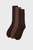 Мужские коричневые носки (3 шт) GIFT BOX