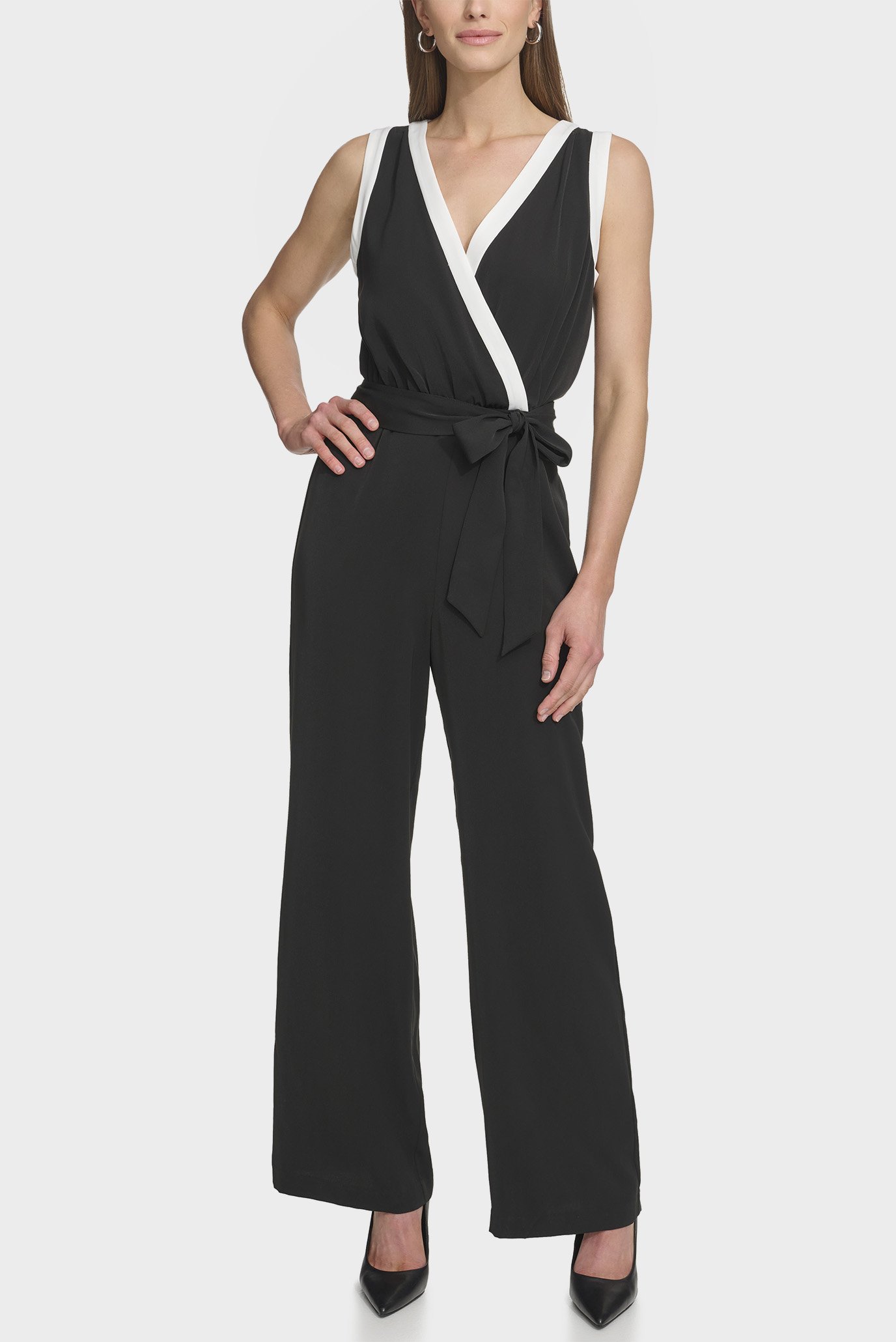 Женский черный комбинезон Черный 6 DKNY DD4B201A Женский черный комбинезон Черный 6 DKNY DD4B201A