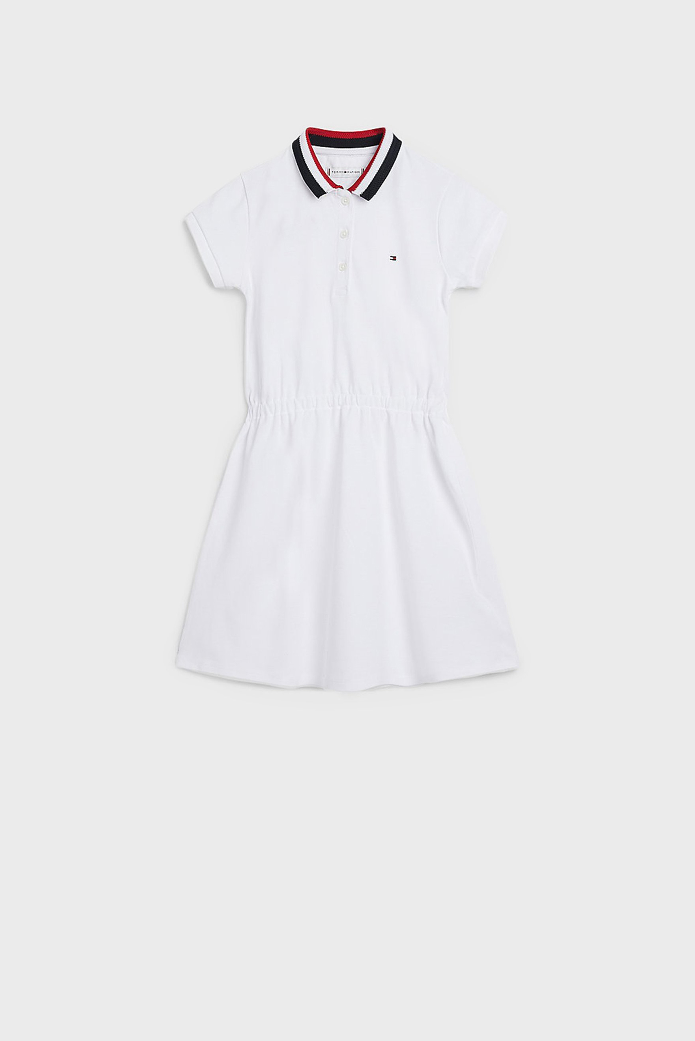 Детское белое платье ESSENTIAL POLO 1