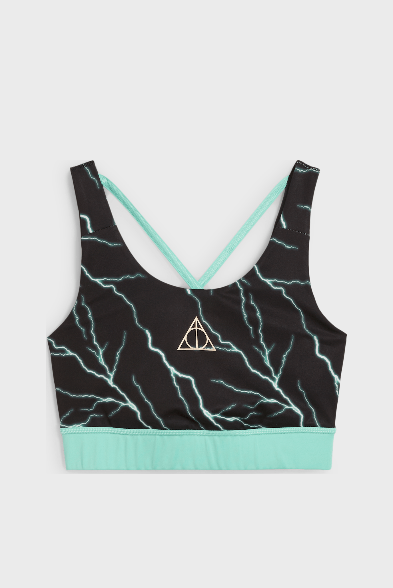 Жіночий чорний спортивний топ PUMA HOOPS x HARRY POTTER™ Sports Bra Women 1