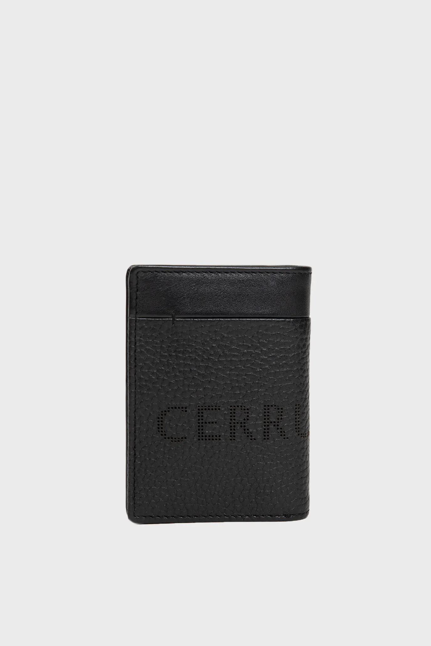 Чоловічий чорний шкіряний гаманець 3