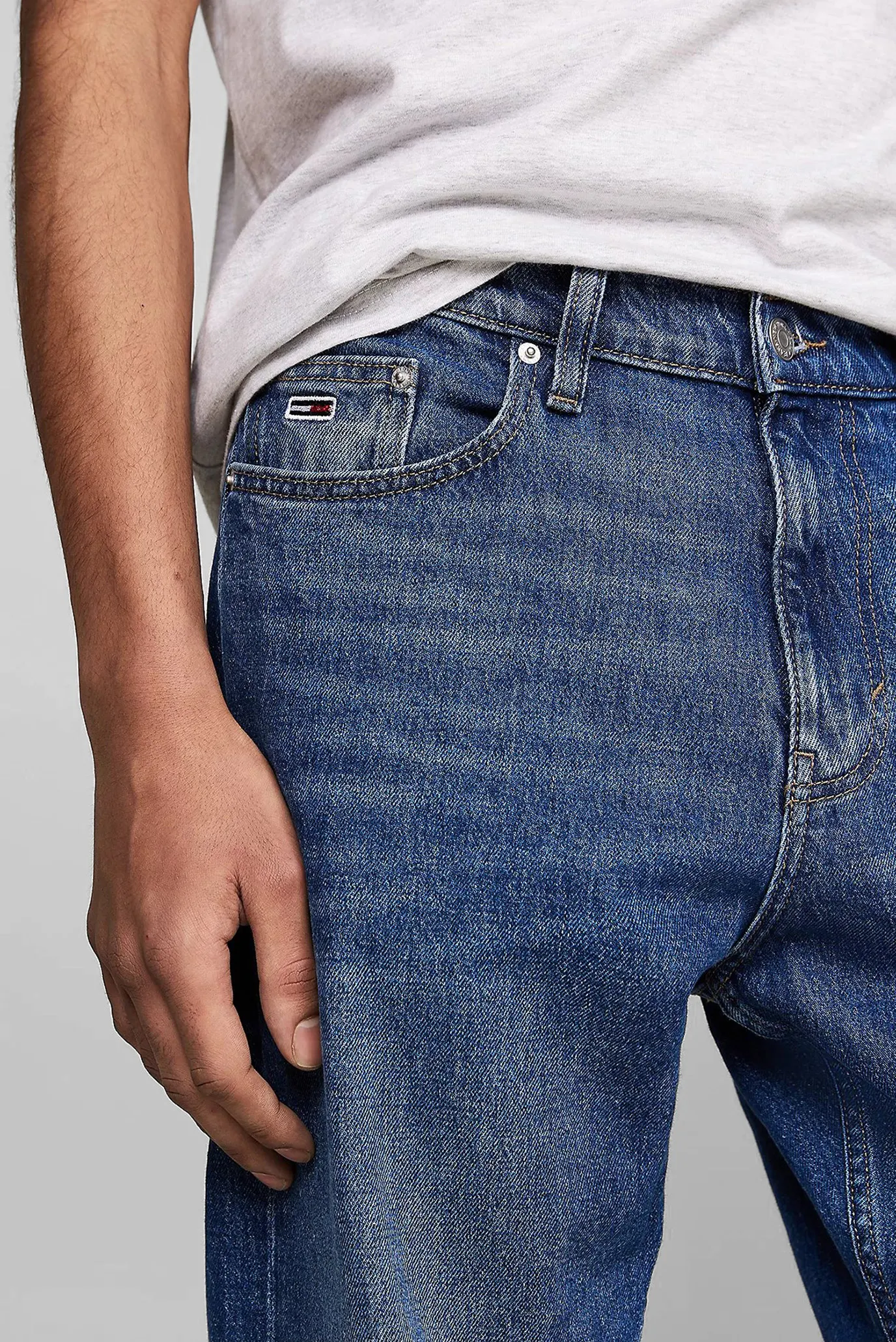Мужские синие джинсы ISAAC RLXD TPRD CH0152 4