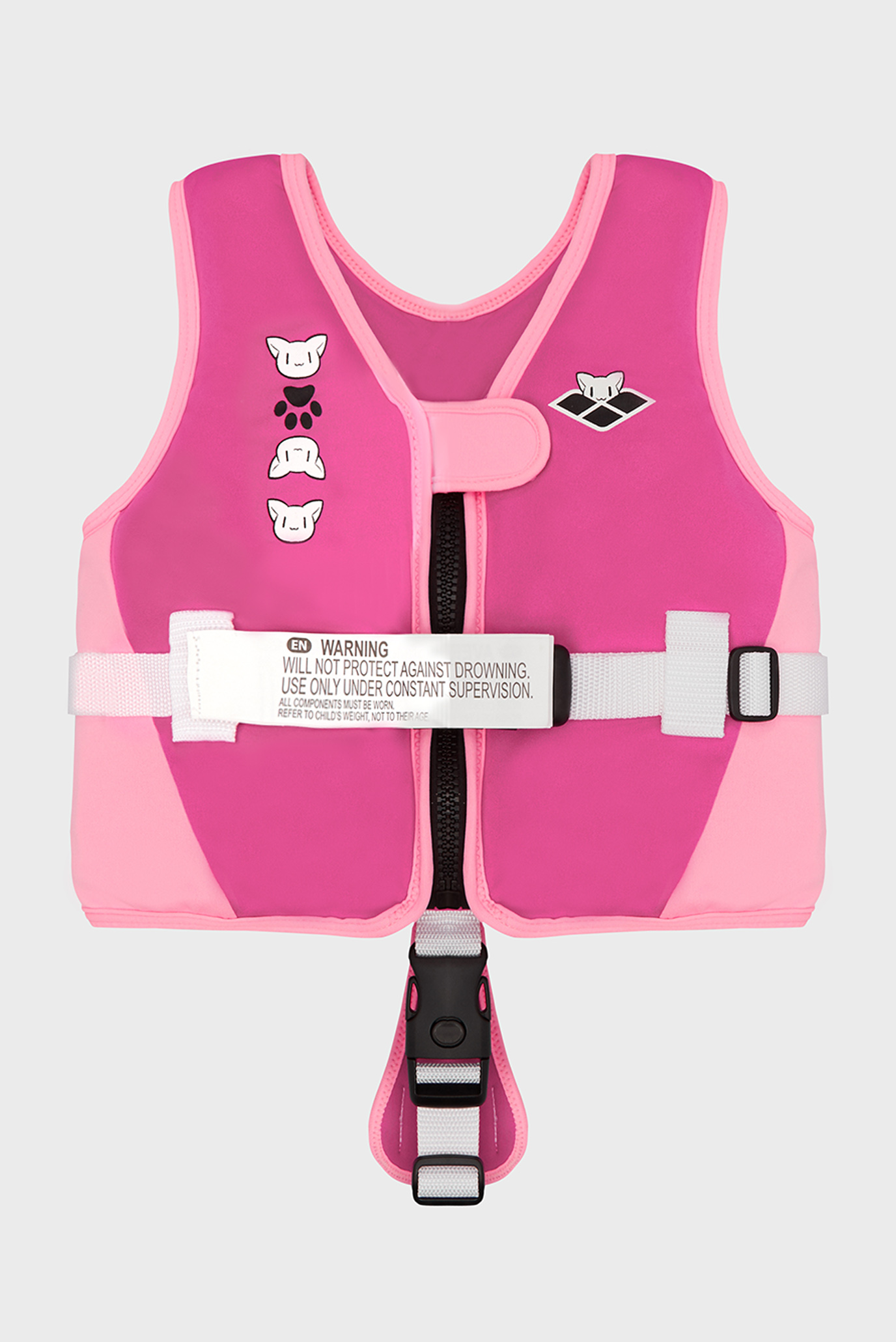 Детский розовый жилет для плавания FRIENDS SWIM VEST 1