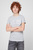 Дитяча сіра футболка TONAL SHINY LOGO