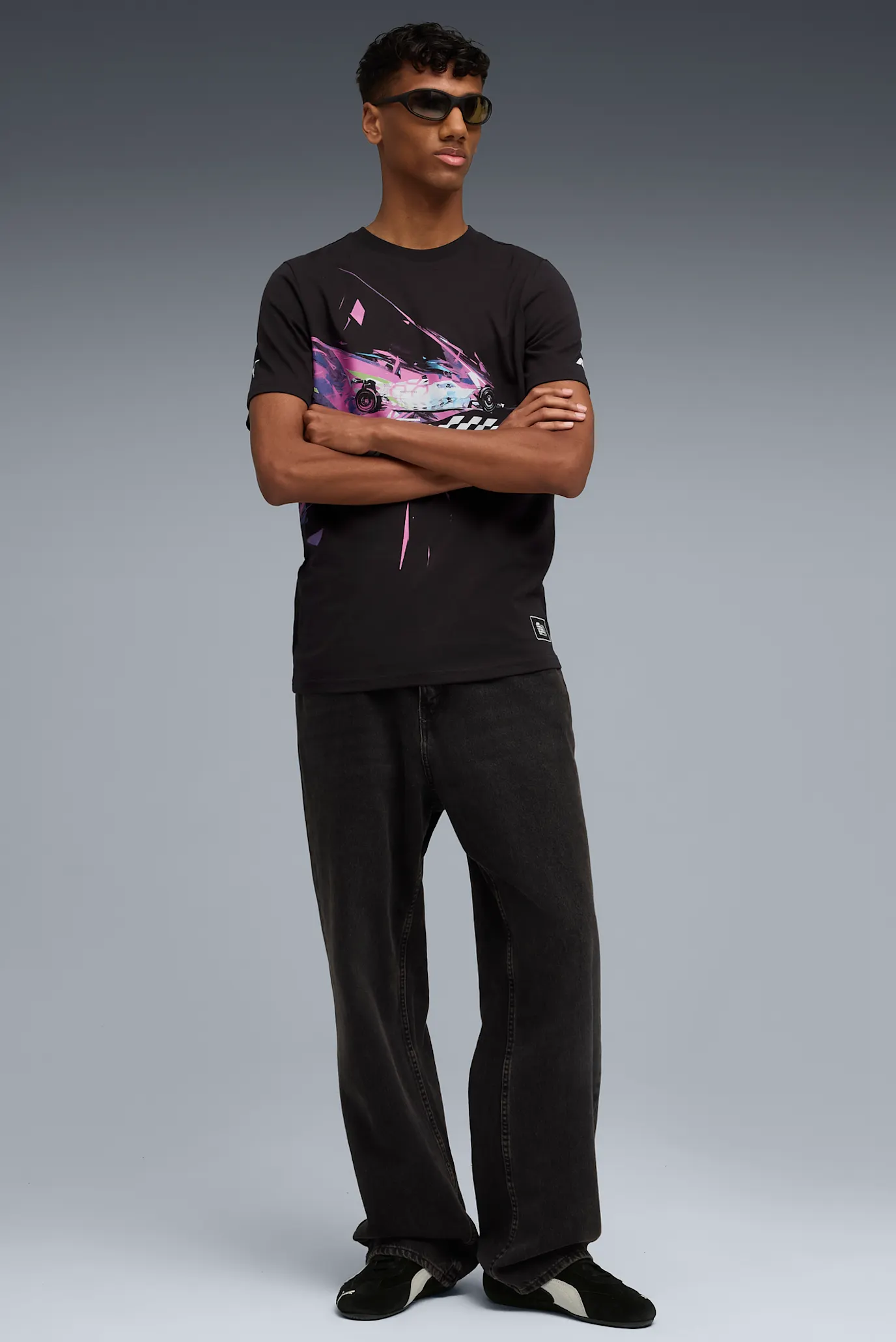 Черная футболка F1® Las Vegas Tee Unisex (унисекс) 4