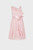 Детское розовое платье SIMONE ONE SHOULDER