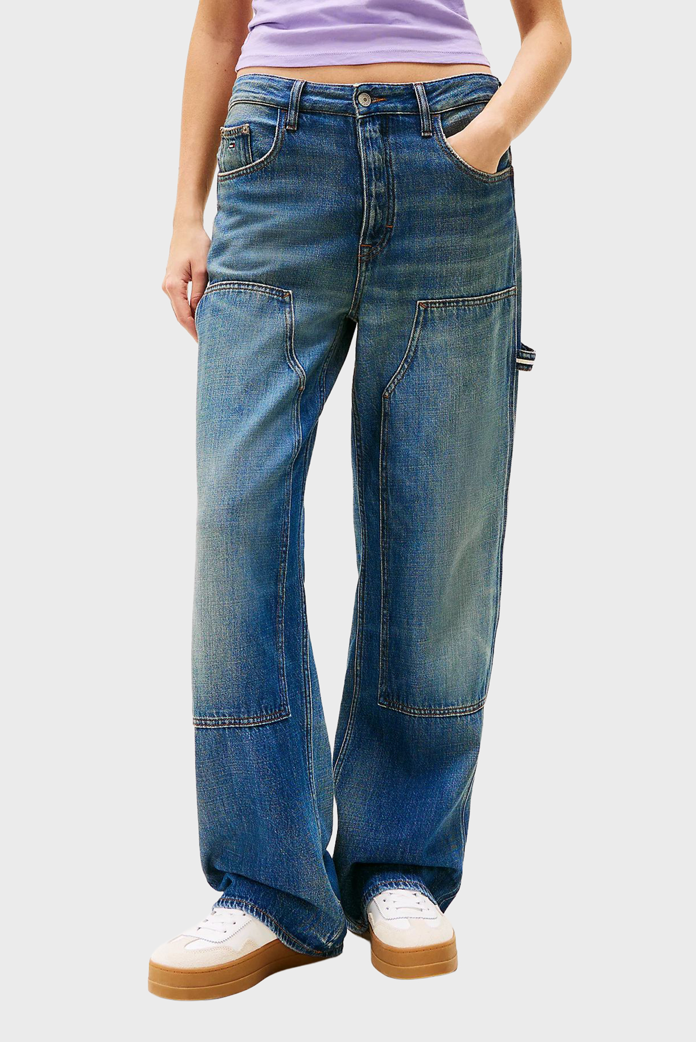 Женские синие джинсы MIA Синий 24-32 Tommy Jeans DW0DW20472 Женские синие джинсы MIA Синий 24-32 Tommy Jeans DW0DW20472
