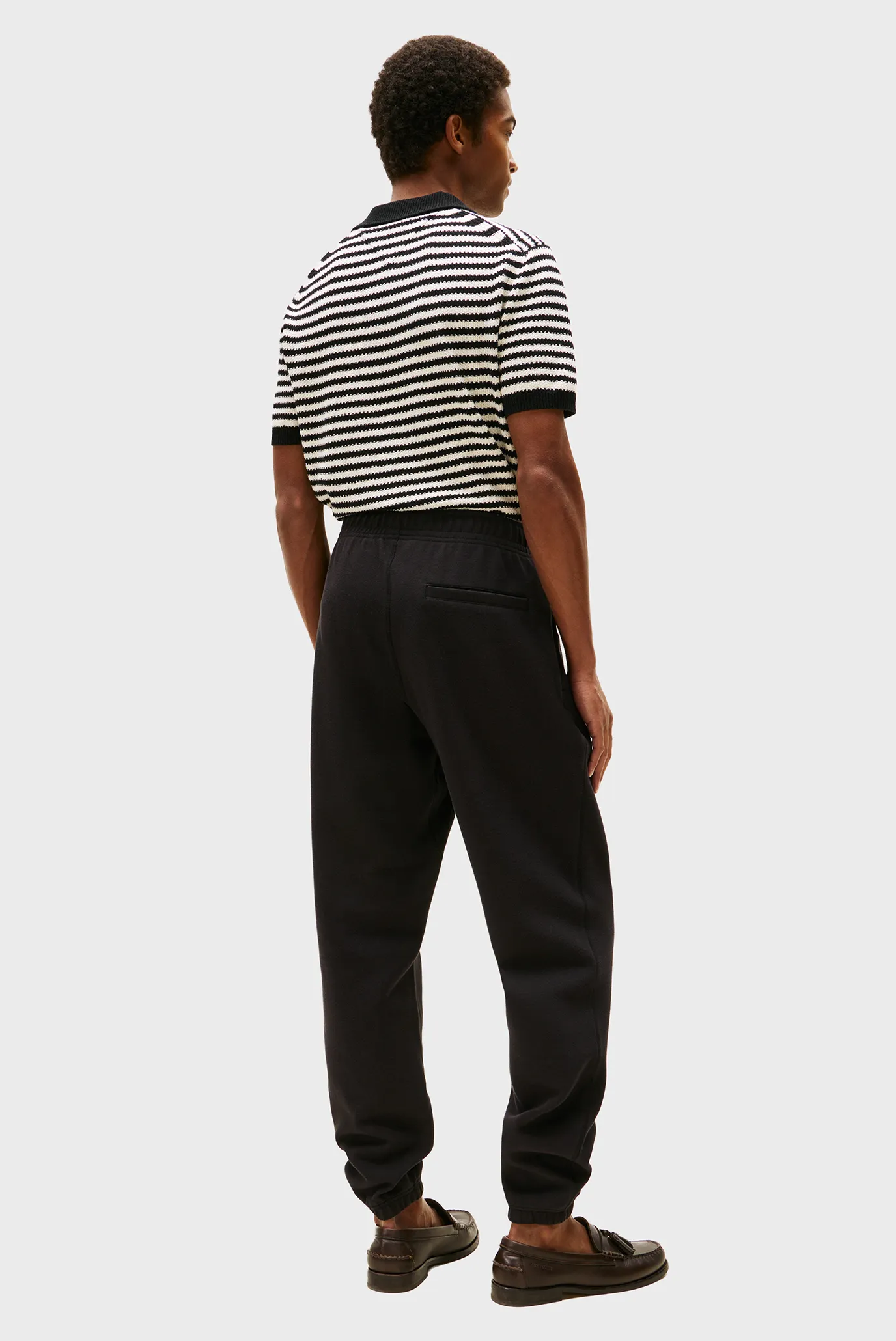 Чоловічі чорні спортивні штани MONOGRAM 3