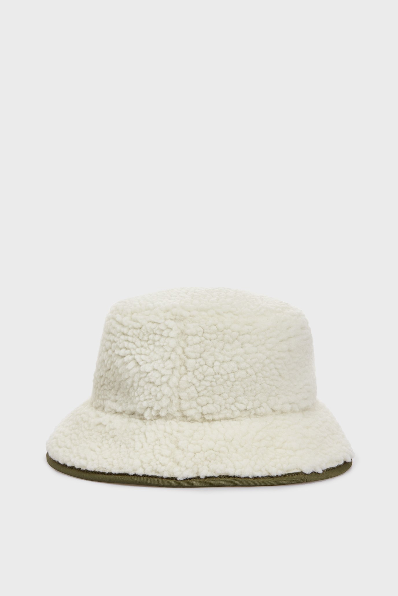 Мужская белая панама teddy bucket hat 1