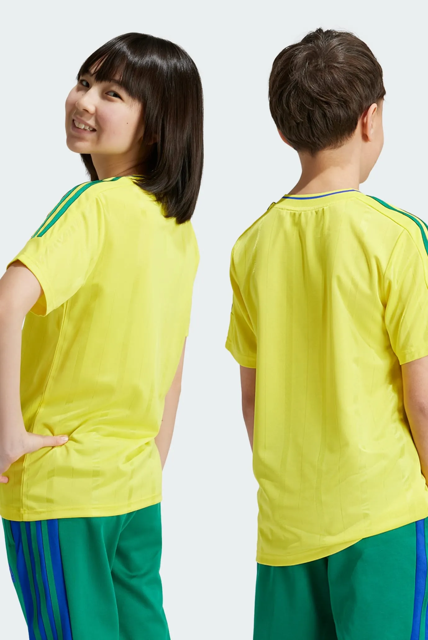 Детская желтая футболка Tiro Nations Pack Kids 4