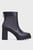 Женские черные ботильоны HEEL PLATFORM ZIP BOOT MG NAPPA