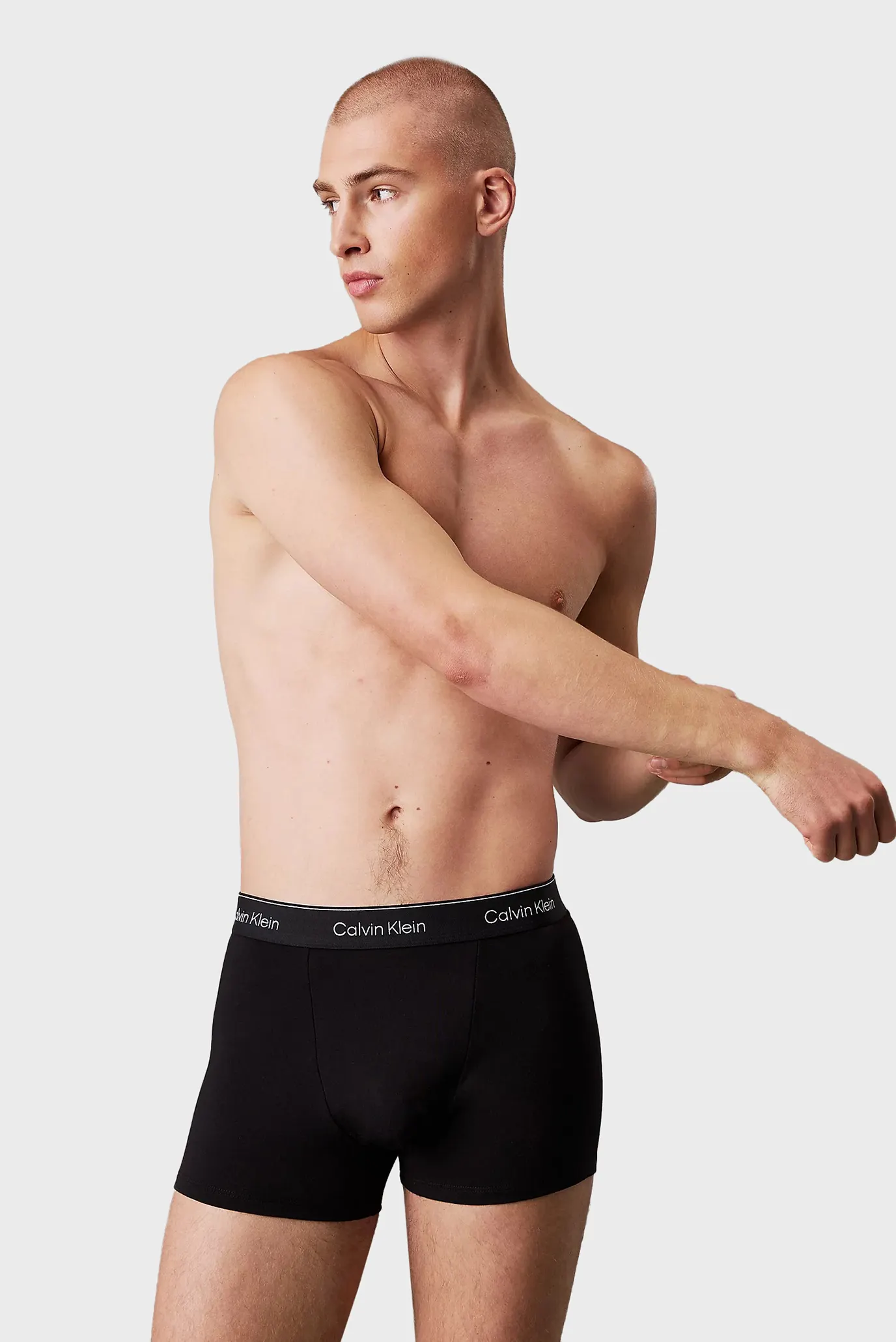 Мужские черные боксеры (3 шт) RELAXED FIT TRUNK 3PK 2