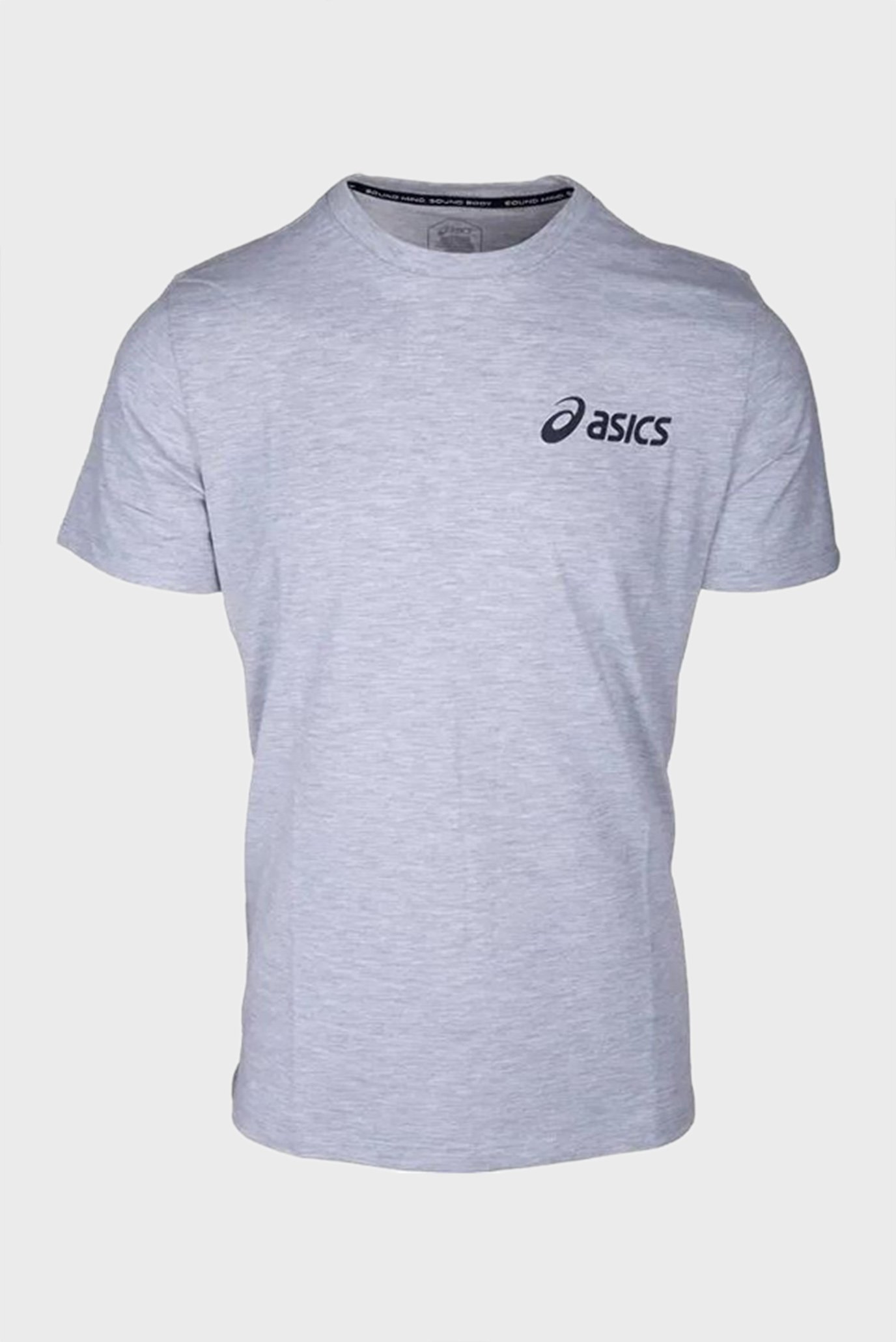 Мужская серая футболка Серый S Asics 2031E659-022 Мужская серая футболка Серый S Asics 2031E659-022