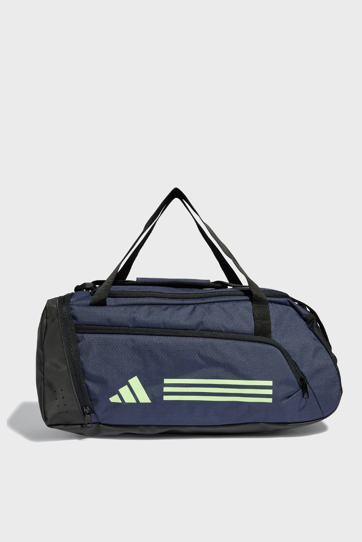 Темно-синяя спортивная сумка Essentials 3-Stripes Duffel 1