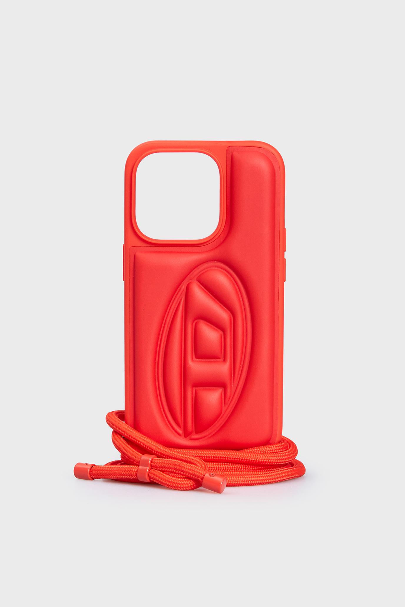 Красный чехол для телефона Diesel Necklace Case premium for iPhone 14 Pro 1