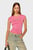 Женская розовая футболка T-ANGIE