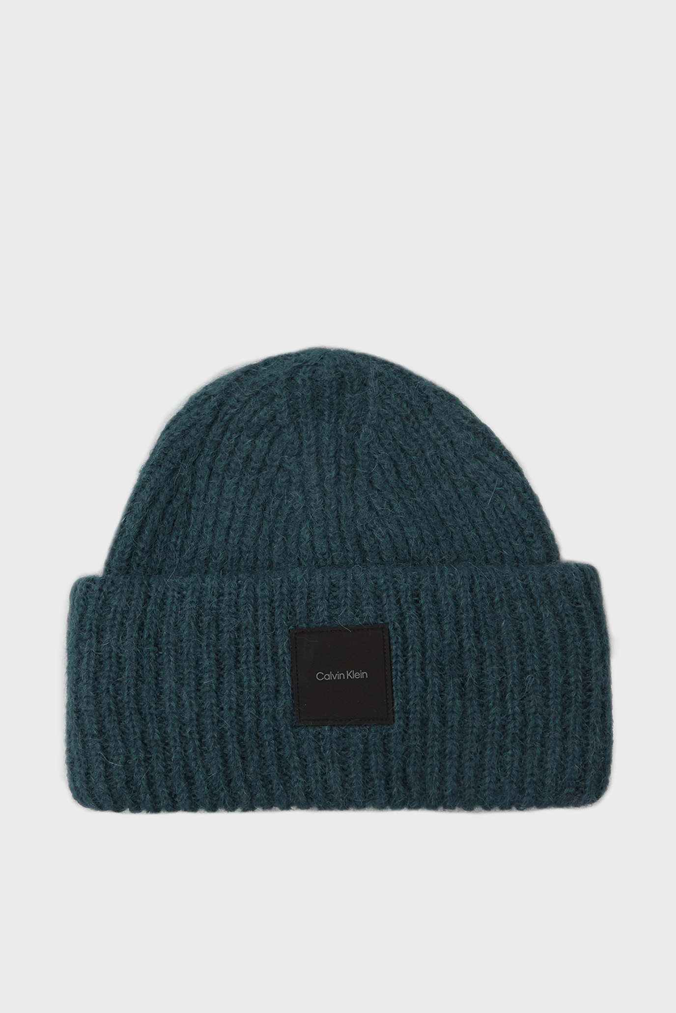 Чоловіча зелена вовняна шапка WOOL XL BEANIE 1