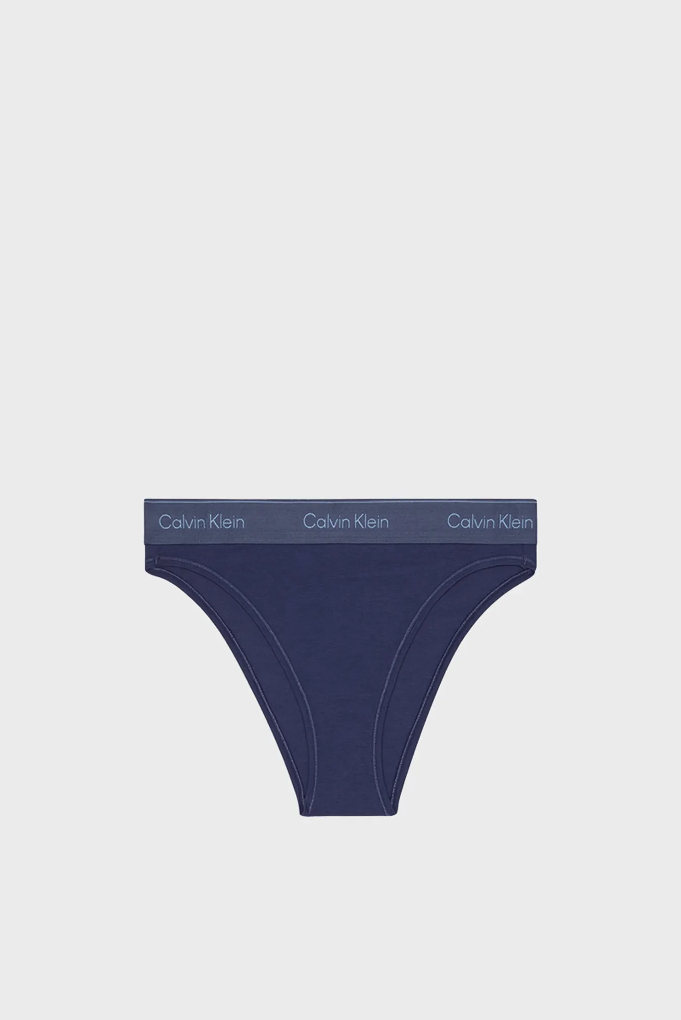 Женские синие трусики HIGH LEG TANGA 6