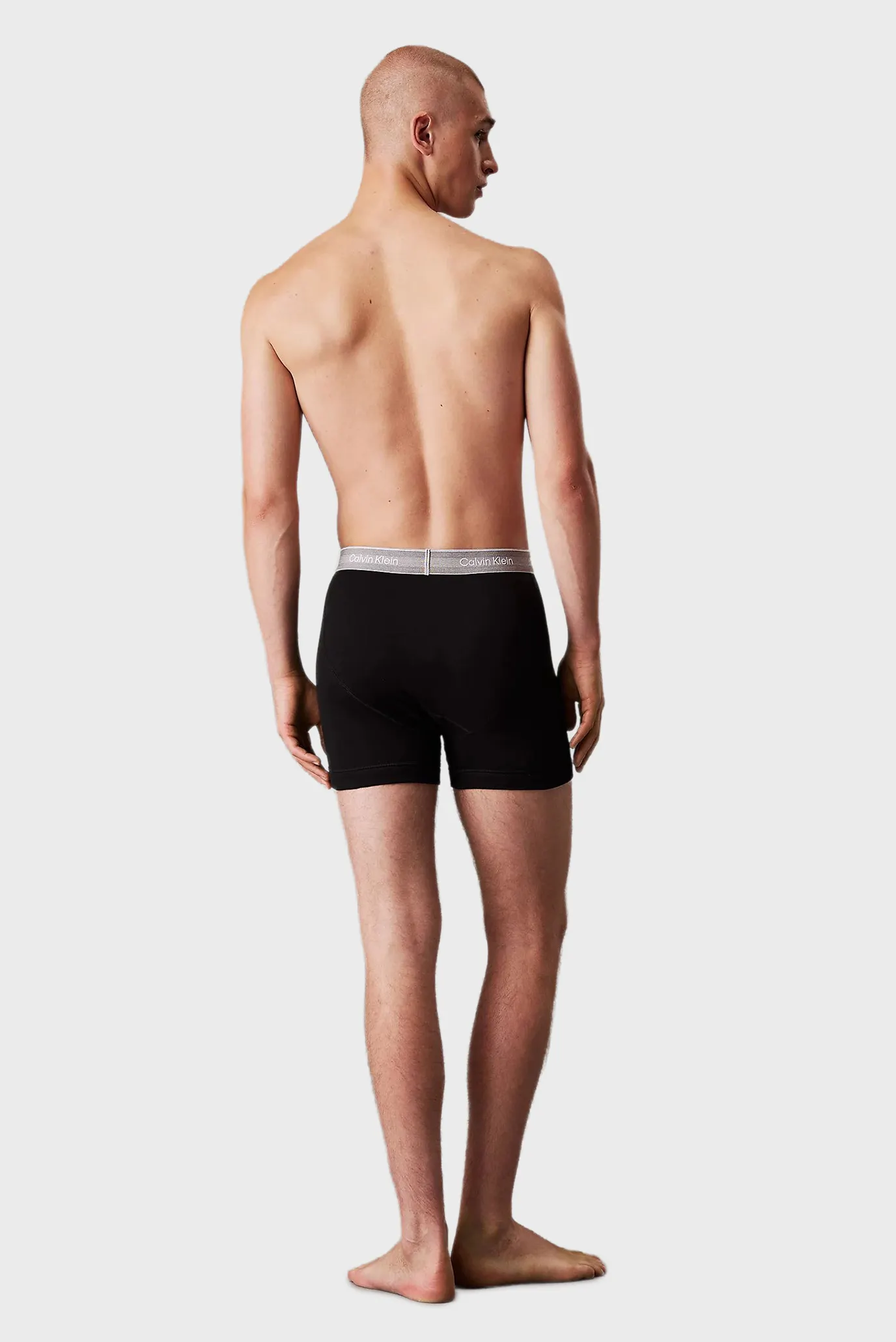 Чоловічі чорні боксери (3 шт) BOXER BRIEF 3PK 3