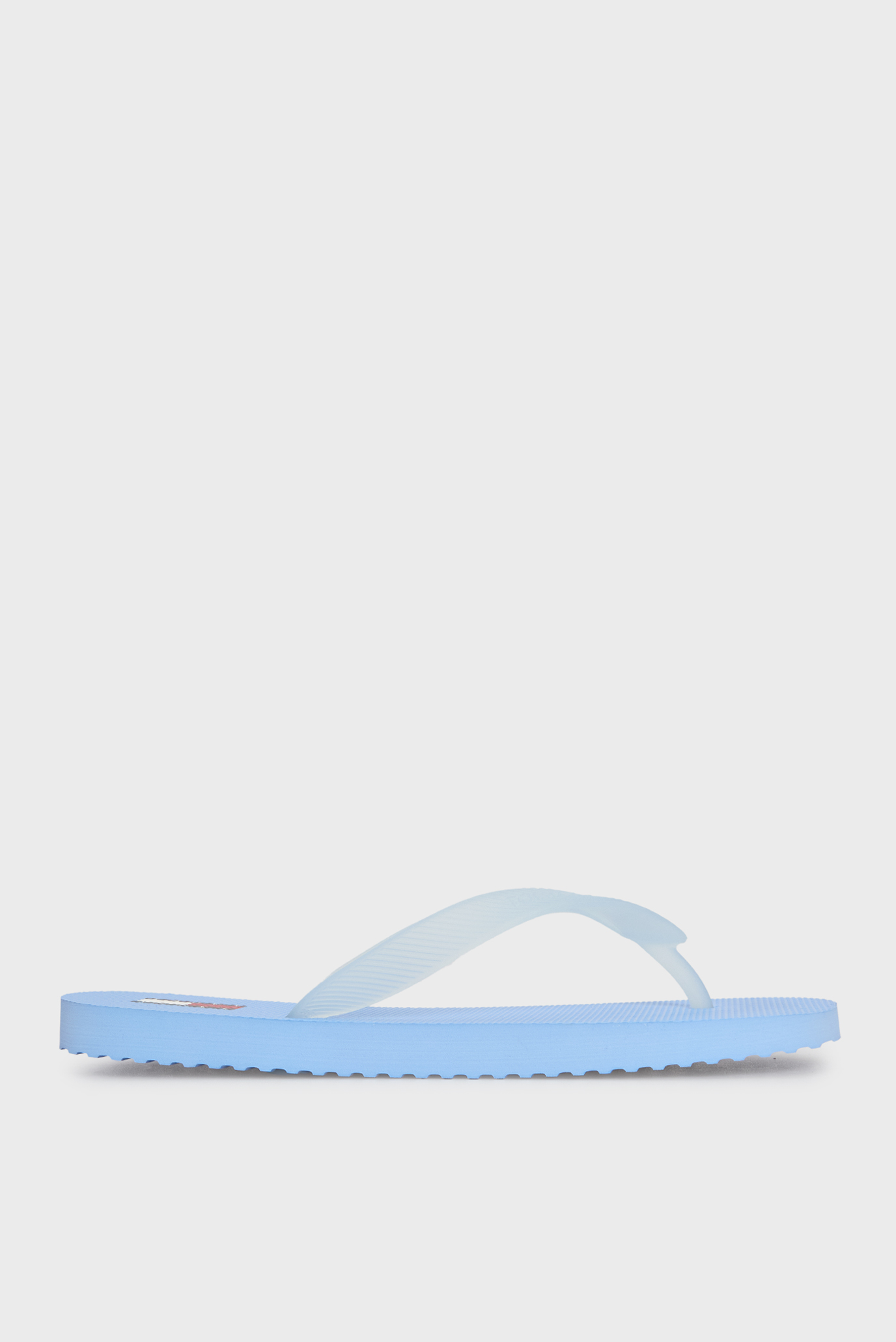 Женские голубые вьетнамки LOGO FLIP FLOP 1