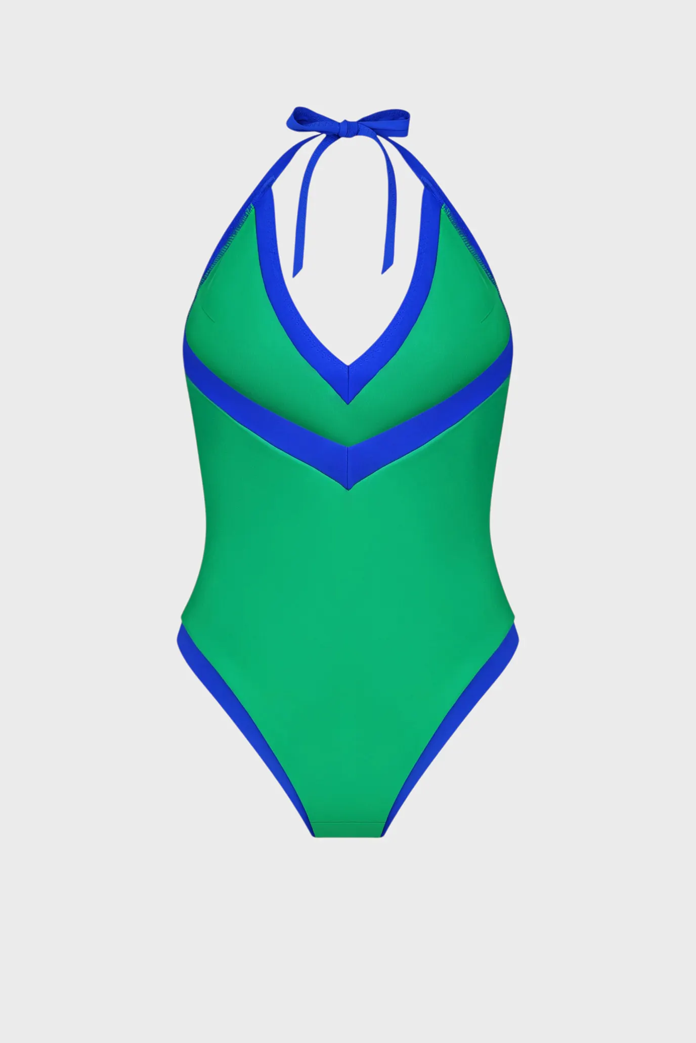 Жіночий зелений купальник 5