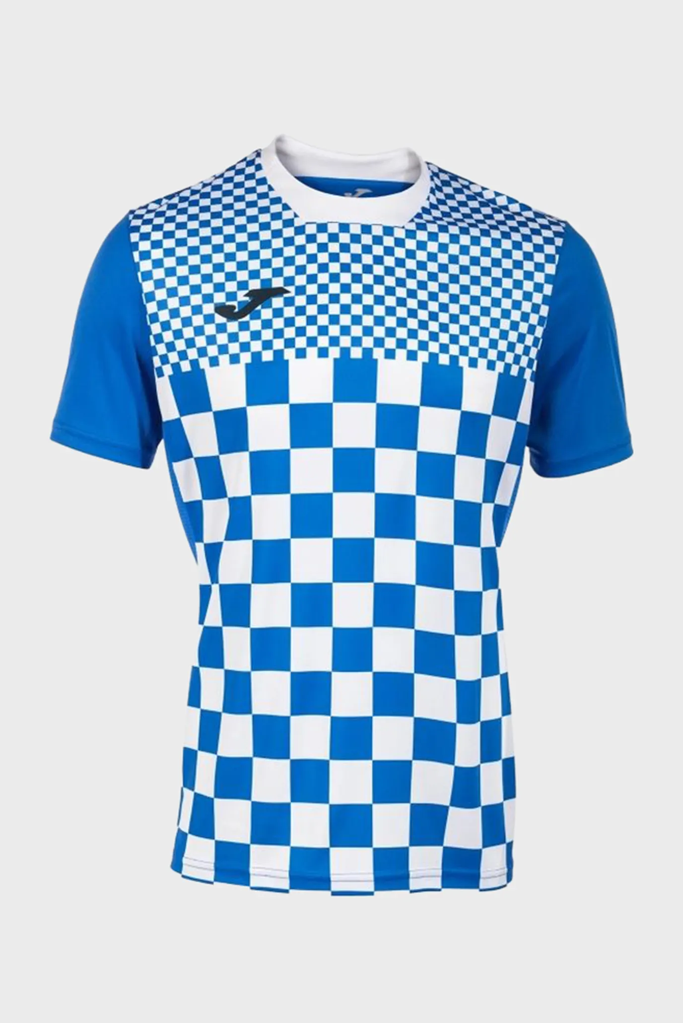 Мужская синяя футболка с узором 6