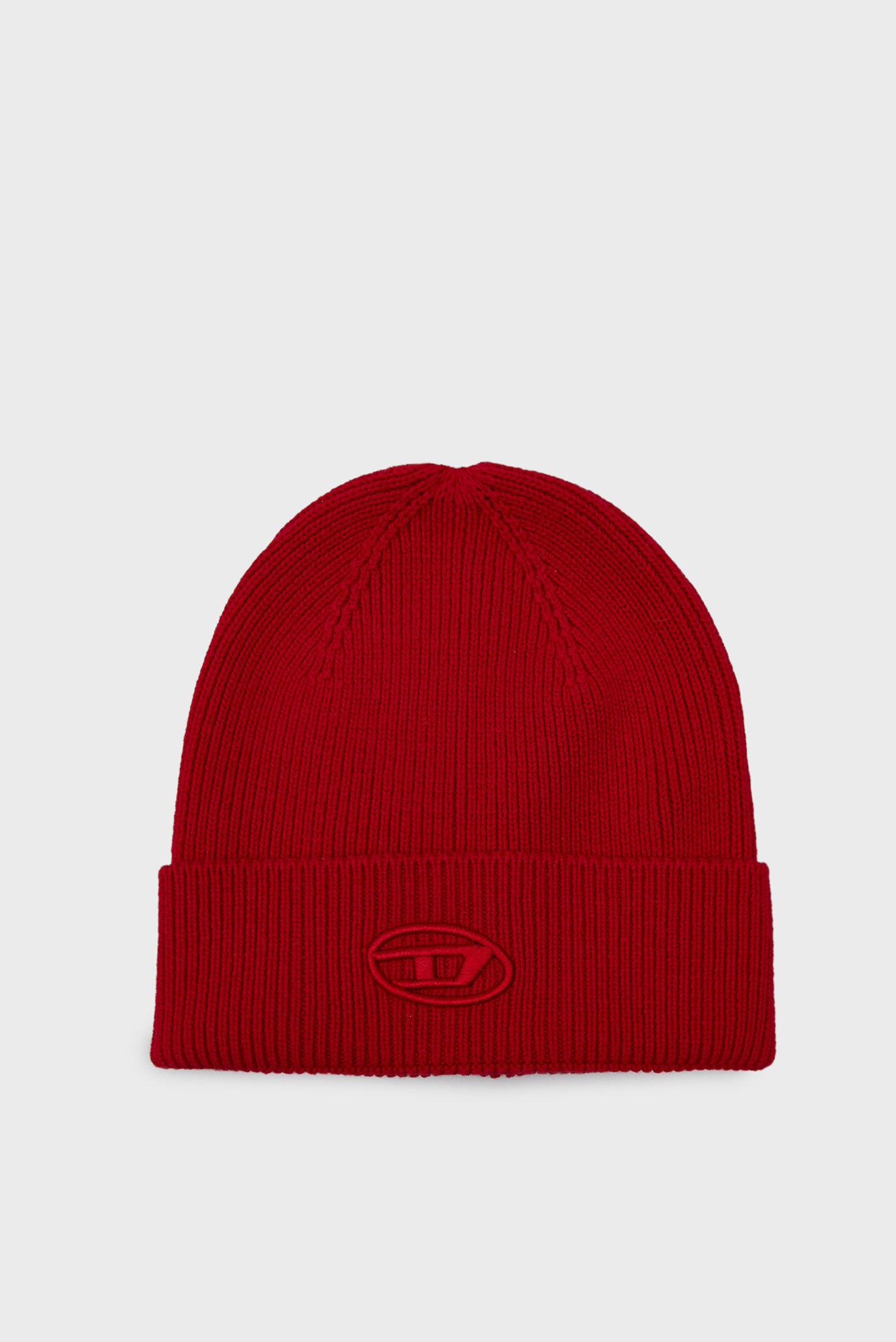 Красная шерстяная шапка K-CODER-FULLY 1