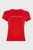 Женская красная футболка TJW SLIM LINEAR TEE SS EXT