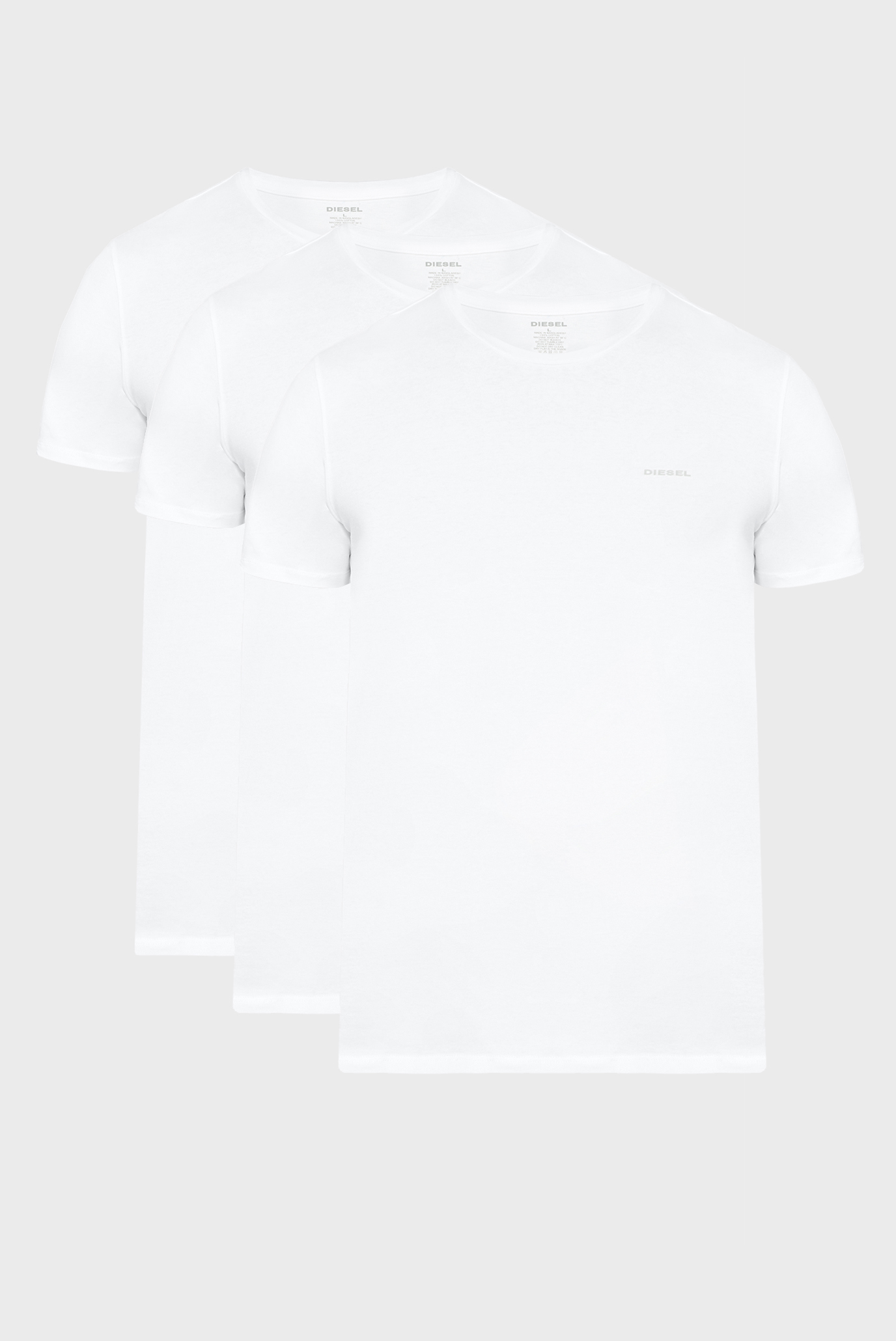Чоловічі білі футболки (3 шт) 1