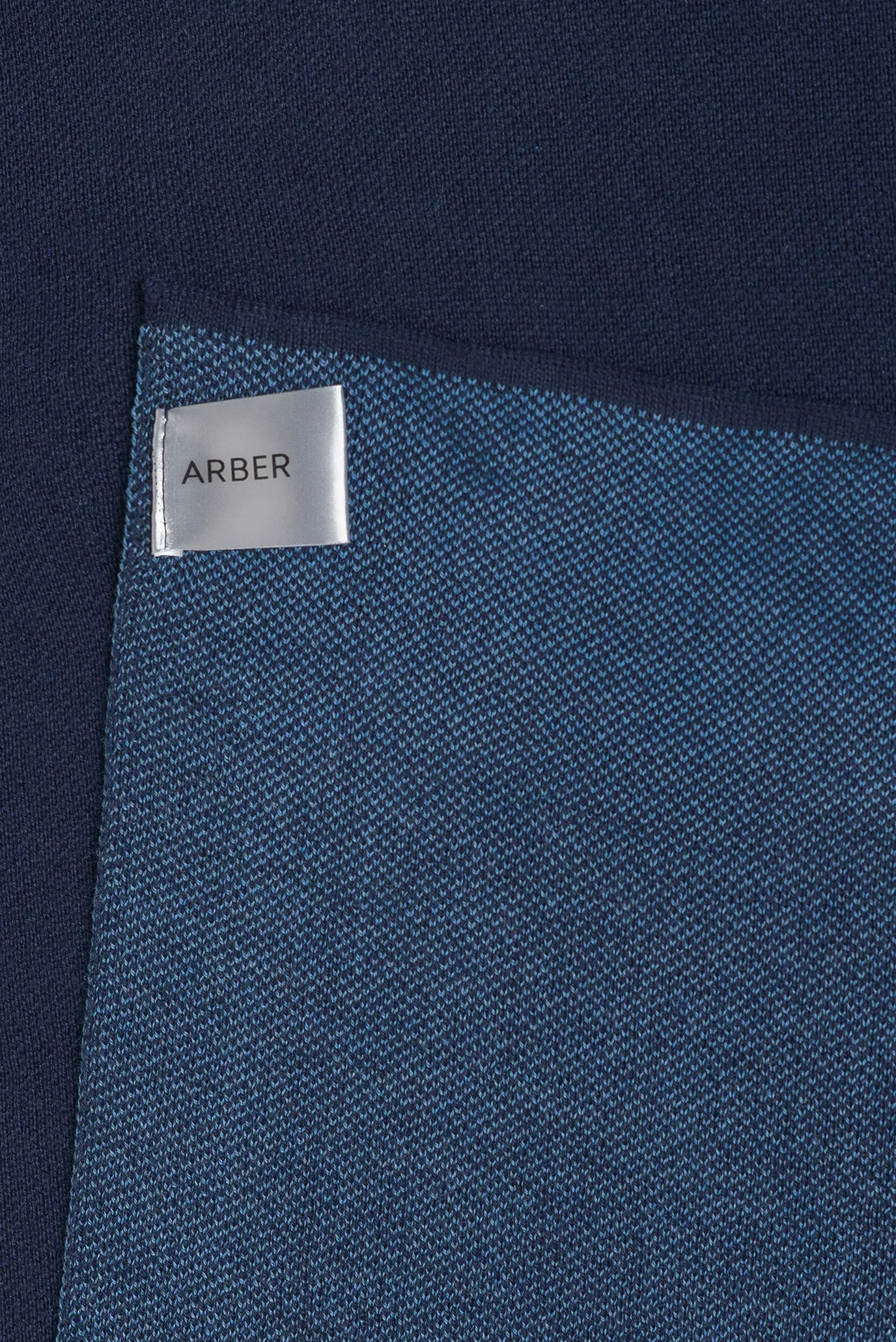 Мужской темно-синий шарф 3