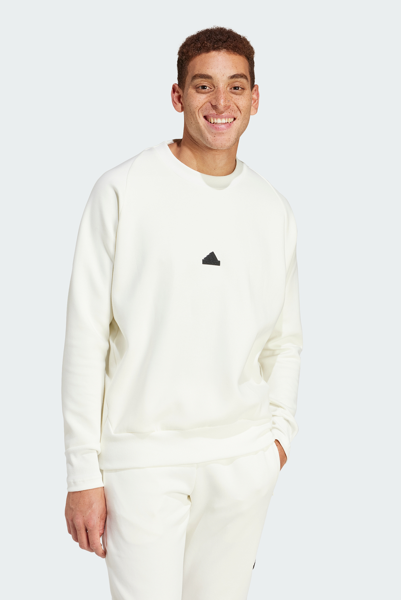 Мужское белый свитшот adidas Z.N.E. Premium 1