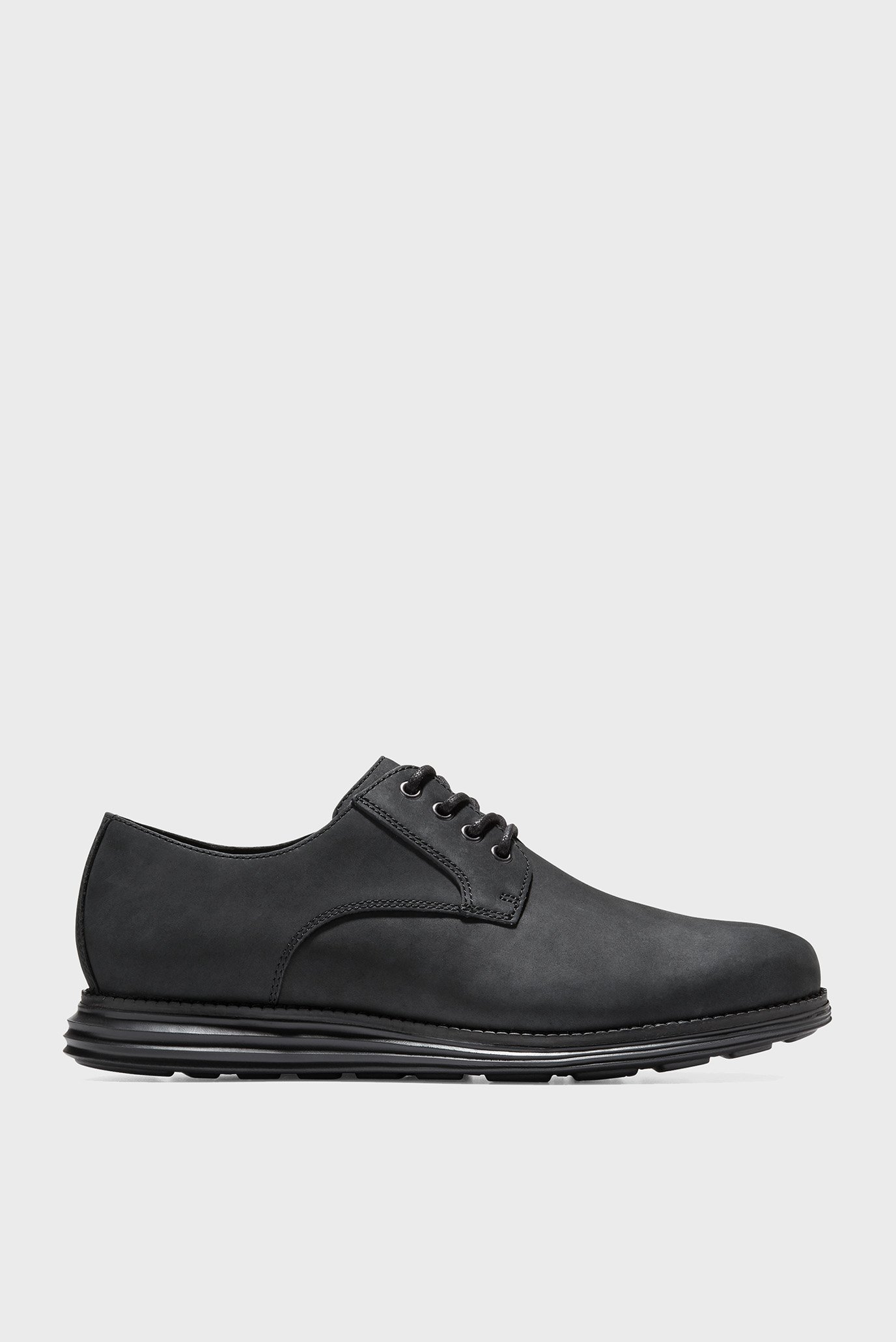 Мужские черные кожаные дерби ØriginalGrand Plain Toe Oxford 1