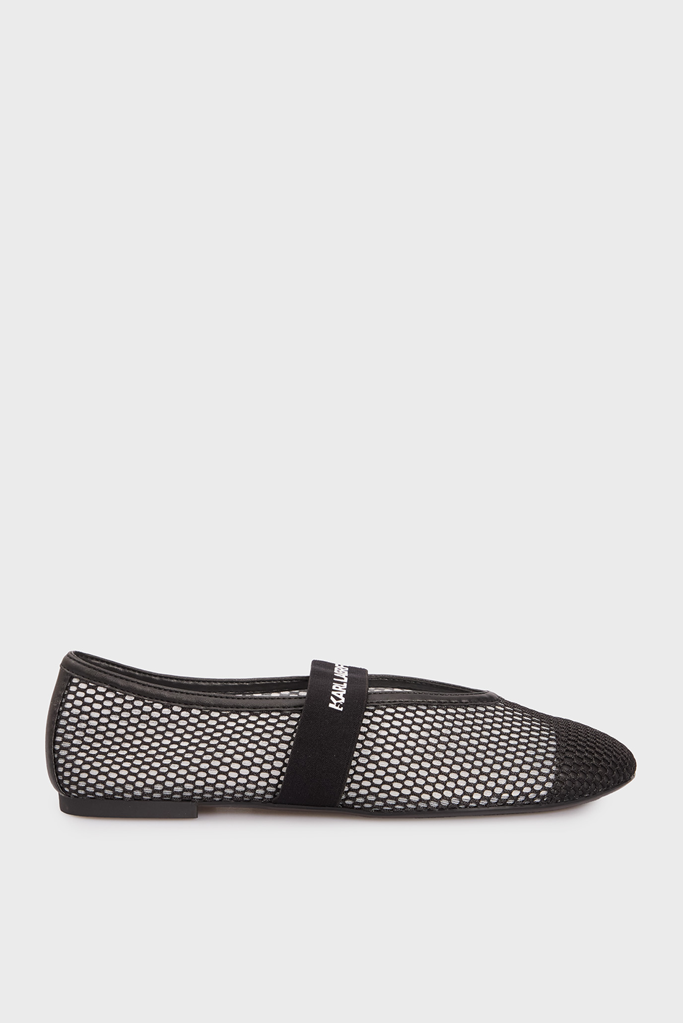 Женские черные балетки KARO Mesh Pump Черный 37 Karl Lagerfeld KL40125 Женские черные балетки KARO Mesh Pump Черный 37 Karl Lagerfeld KL40125