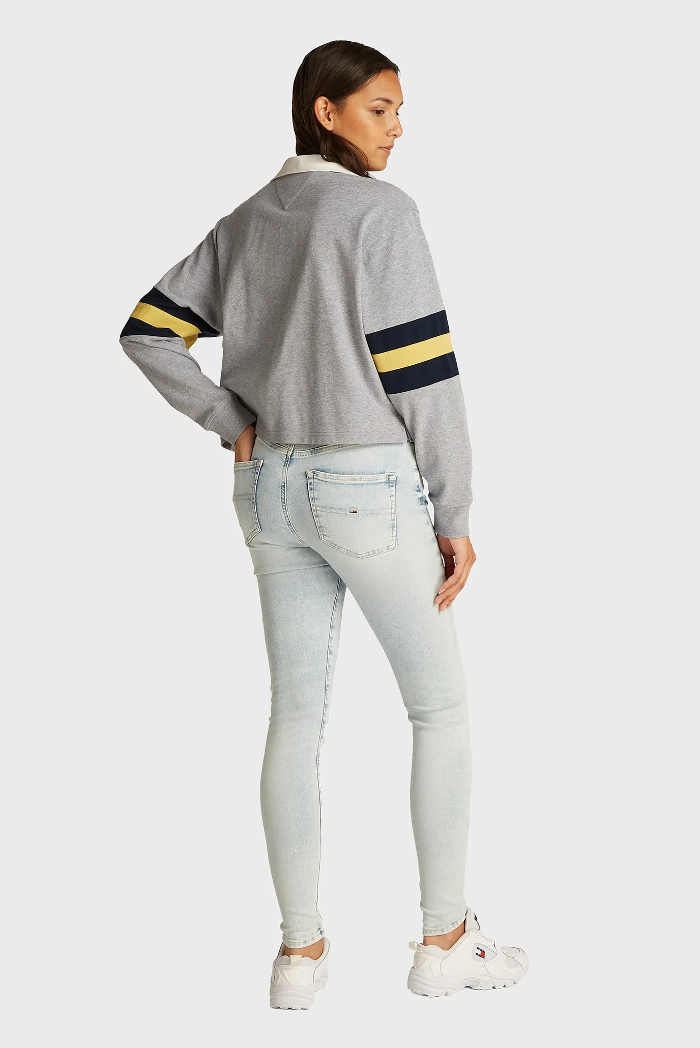 Жіноче сіре поло RLX VARSITY CREST RUGBY 3