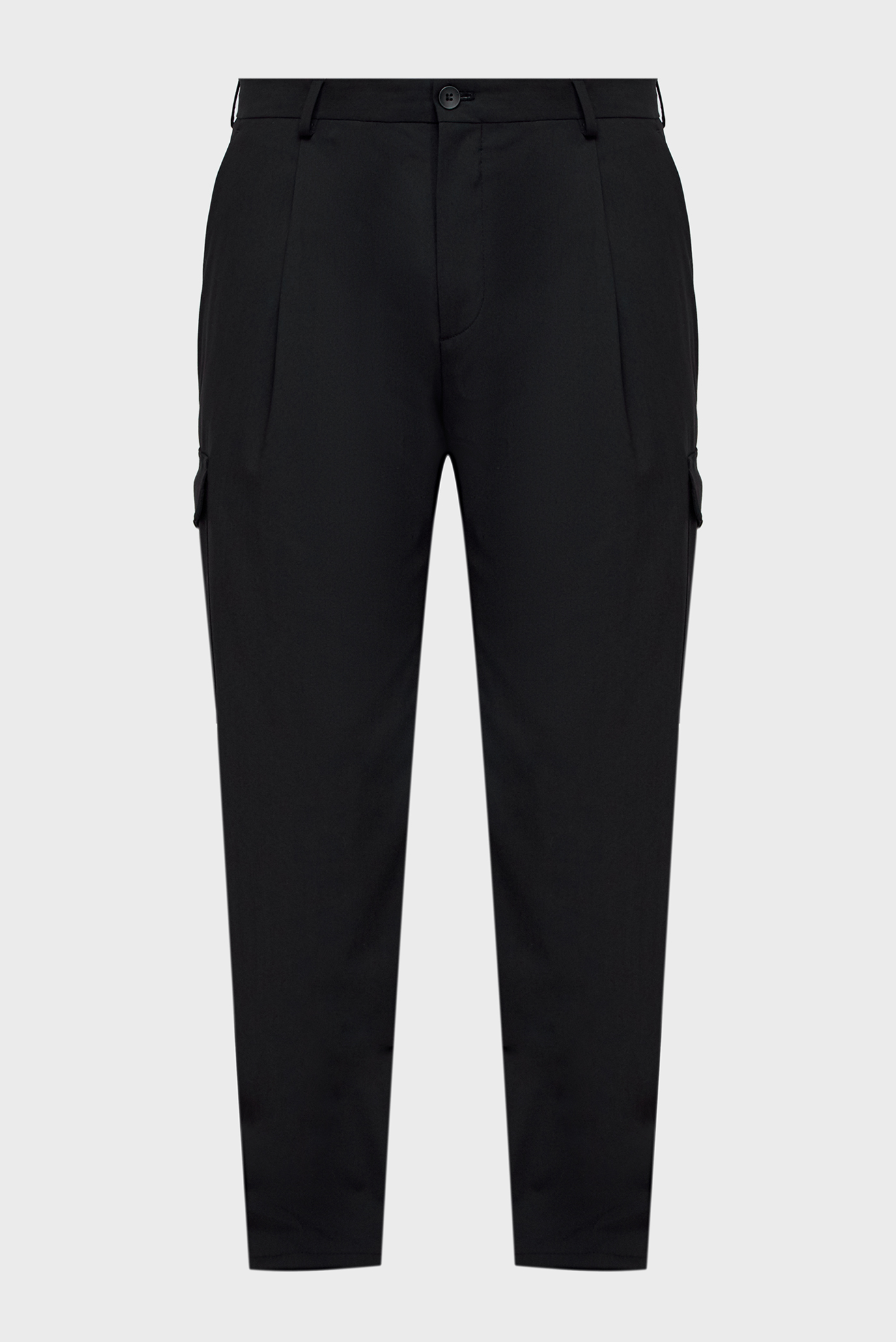 Мужские черные карго TECHNO WOOL CARGO PANT 1