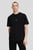 Мужская черная футболка KLJ REGULAR CURVED HEM TEE