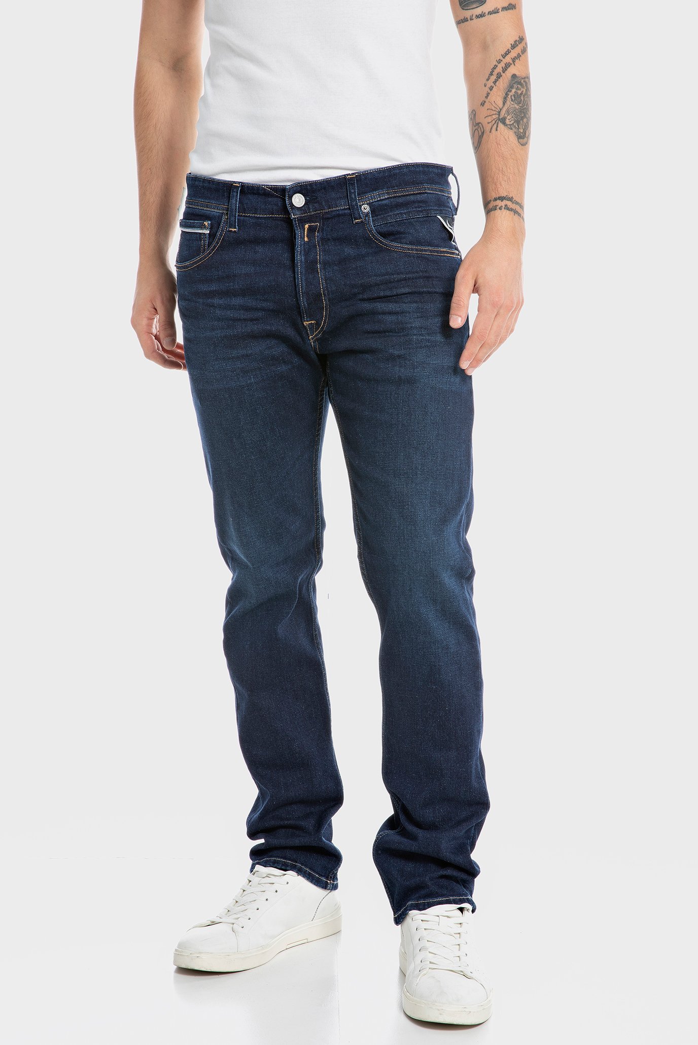 Мужские темно-синие джинсы GROVER 1