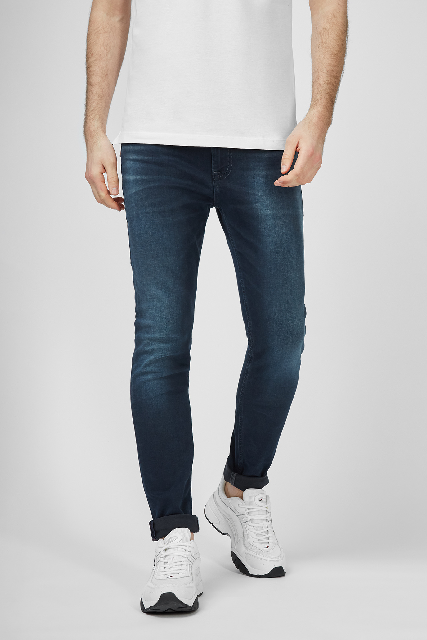 Мужские темно-синие джинсы SIMON SKNY COBBS 1